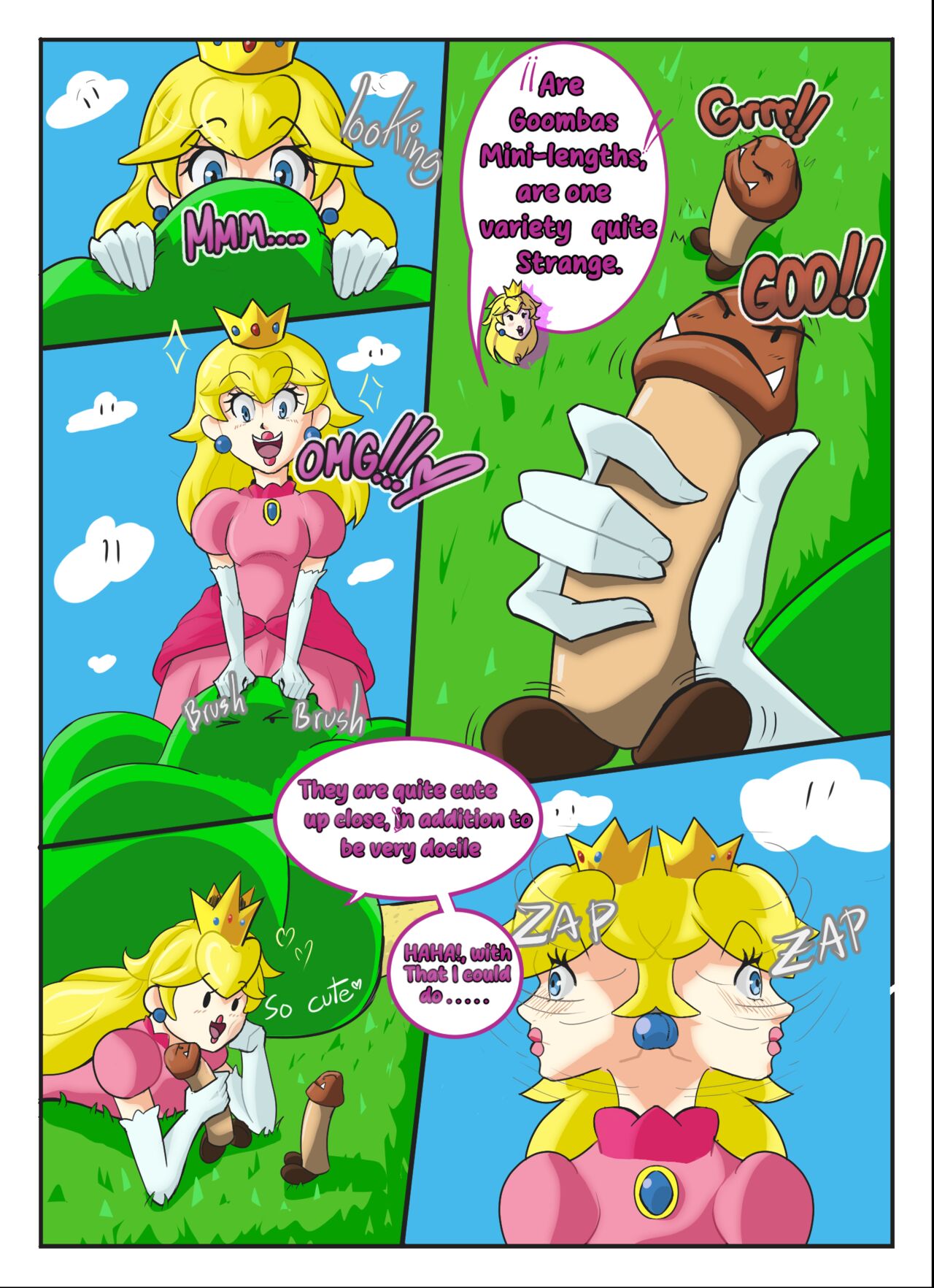 Peach's Pets page 4 full