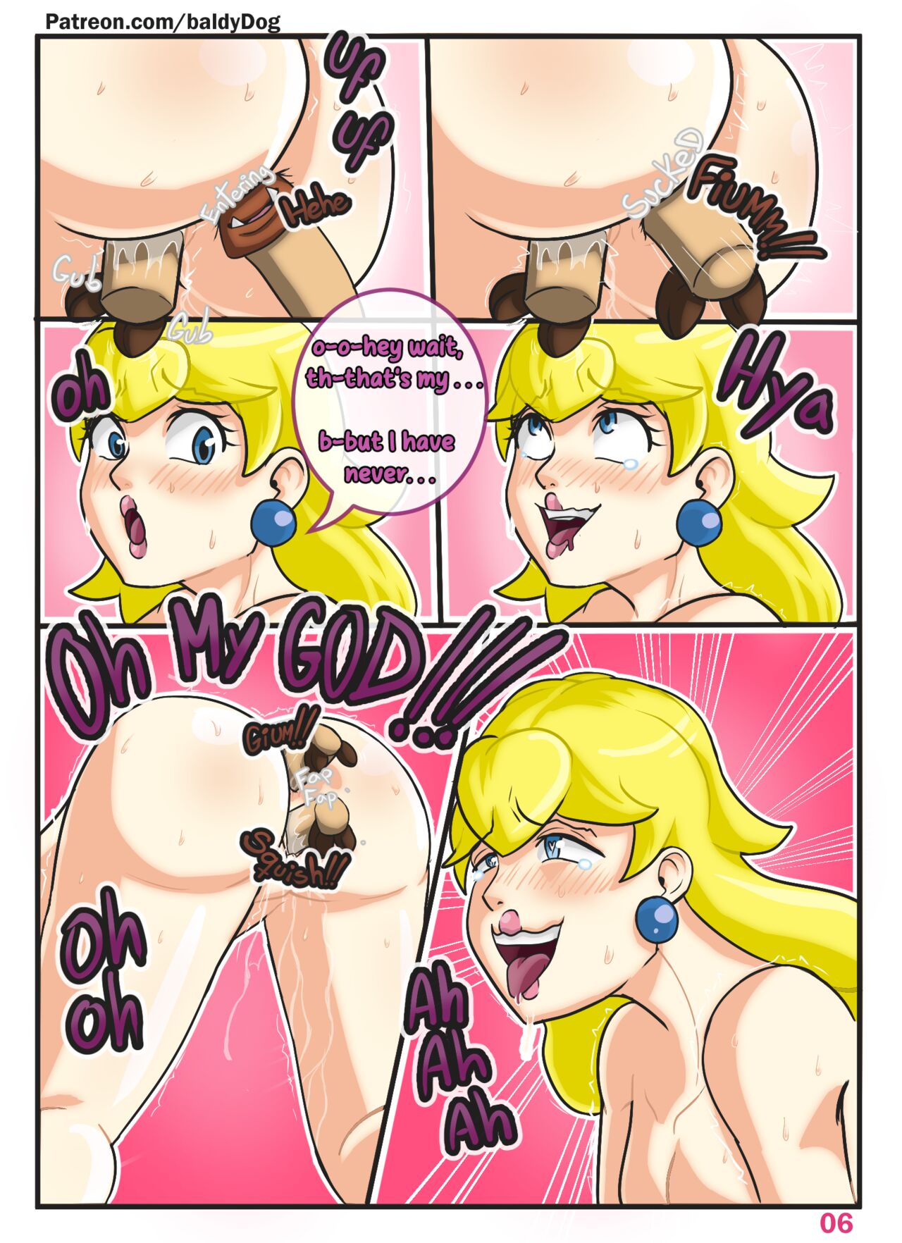 Peach's Pets page 8 full