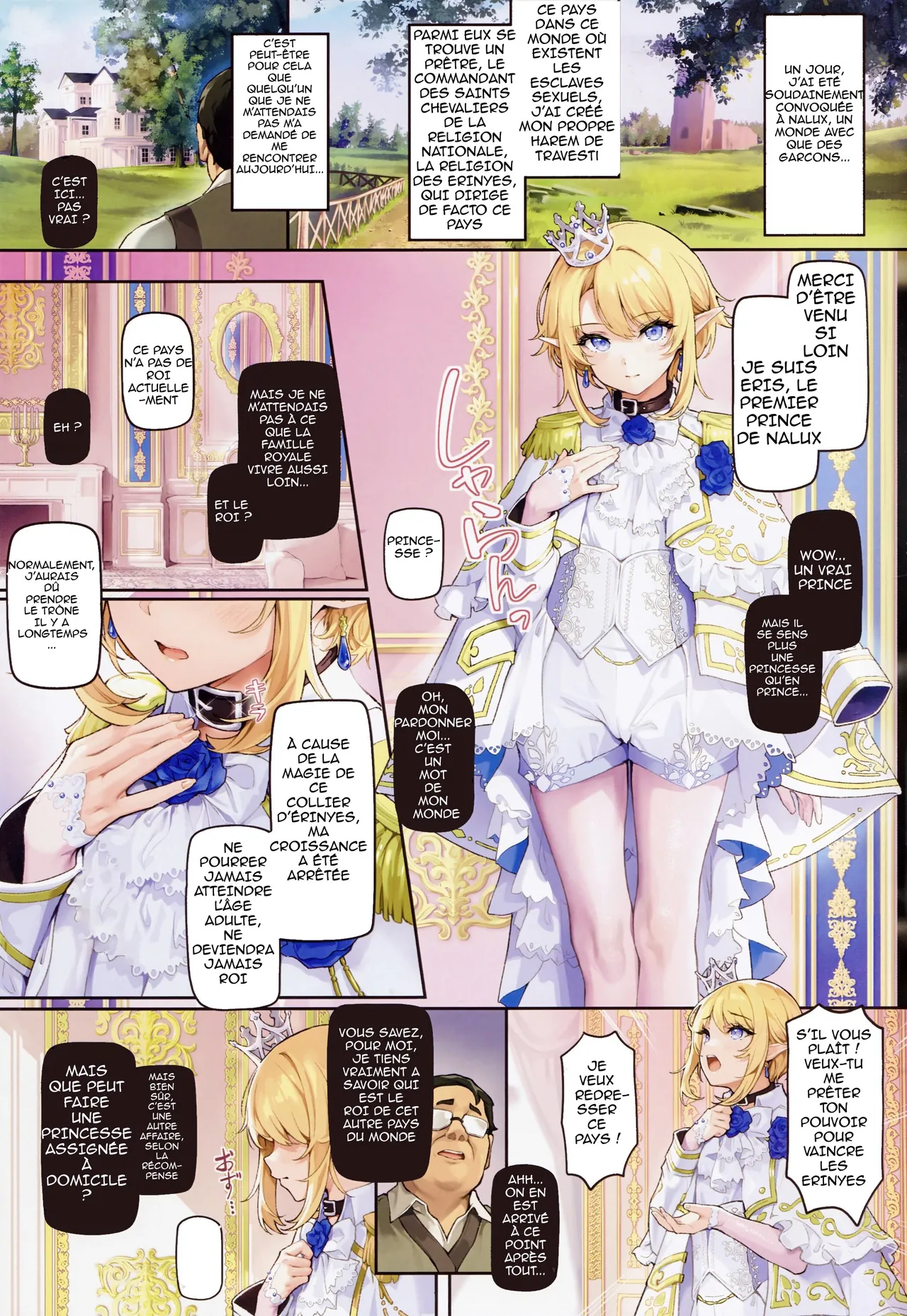 Isekai Otokonoko Ouji Junjun Drei ~Noroi de Seichou ga Tomatta Ouji o Moteasobi Mesu Ochi Saseru~ page 2 full