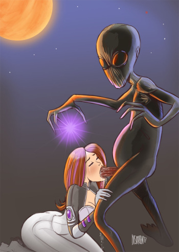 The Alien Strikes Back cover
