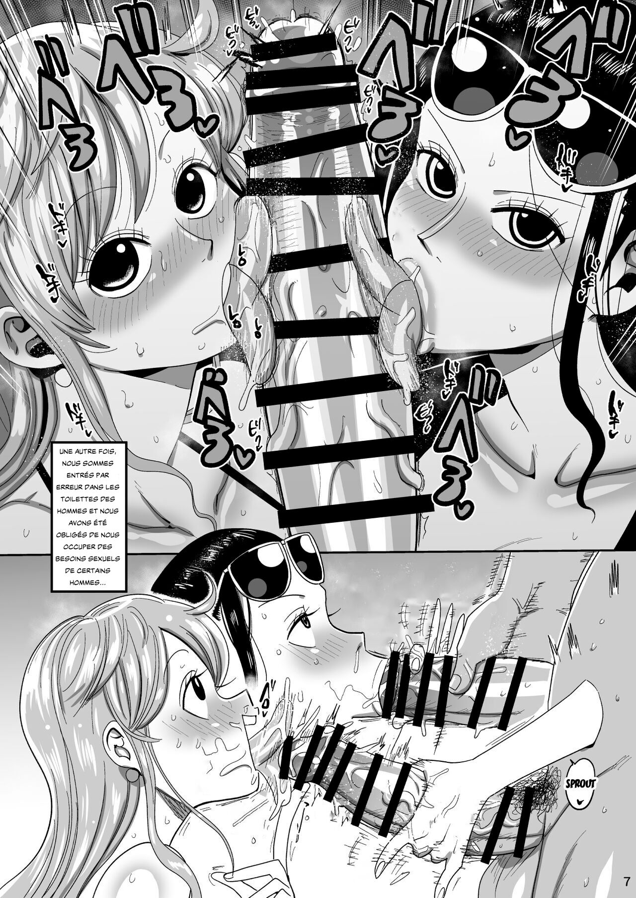 Nico Robin Vs. Masseur Old Man page 8 full