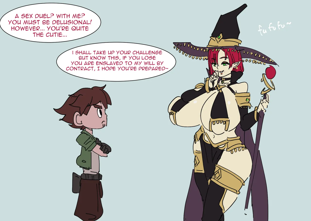 Short King and the Witch page 1 full