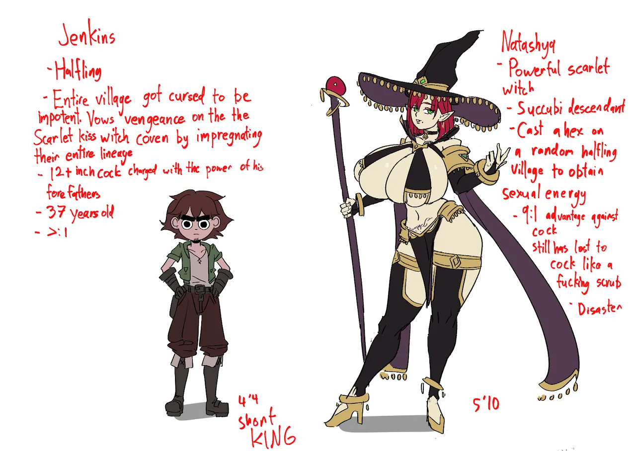 Short King and the Witch page 5 full