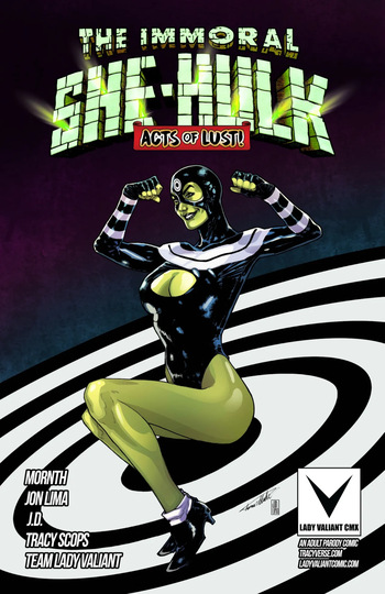 Tracy Scops She-Hulk - Acts of Lust cover