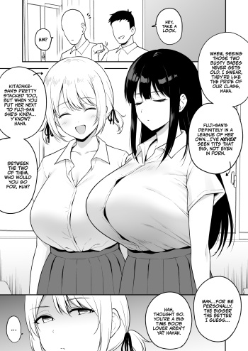 Class de Nibanme ni Oppai ga Ookii Onna Tomodachi | Female Friend with the Second Biggest Boobs in Class cover
