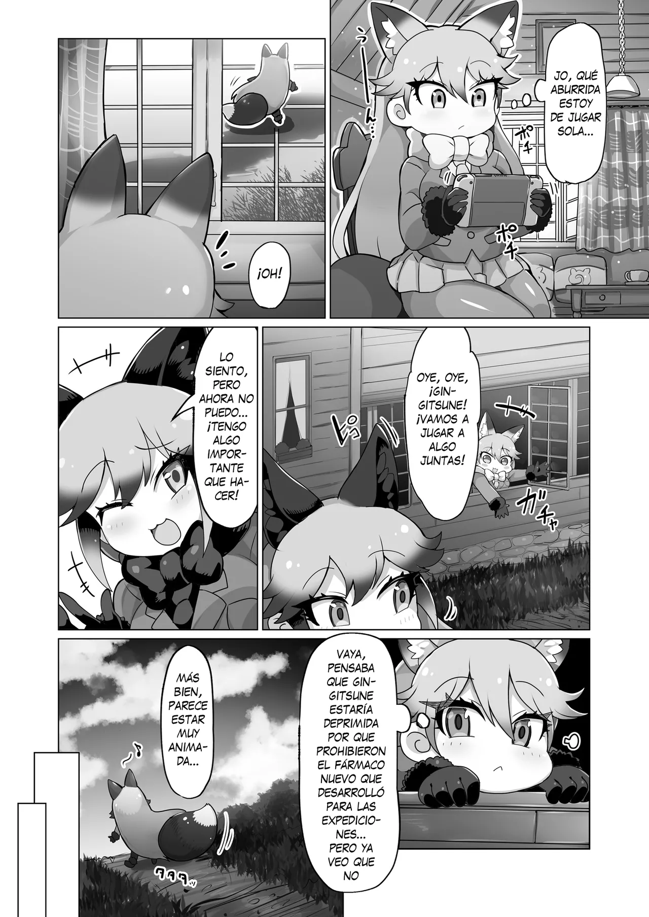 Kitsune to Ouma-san - Las Zorritas y el Sr. Caballito page 3 full