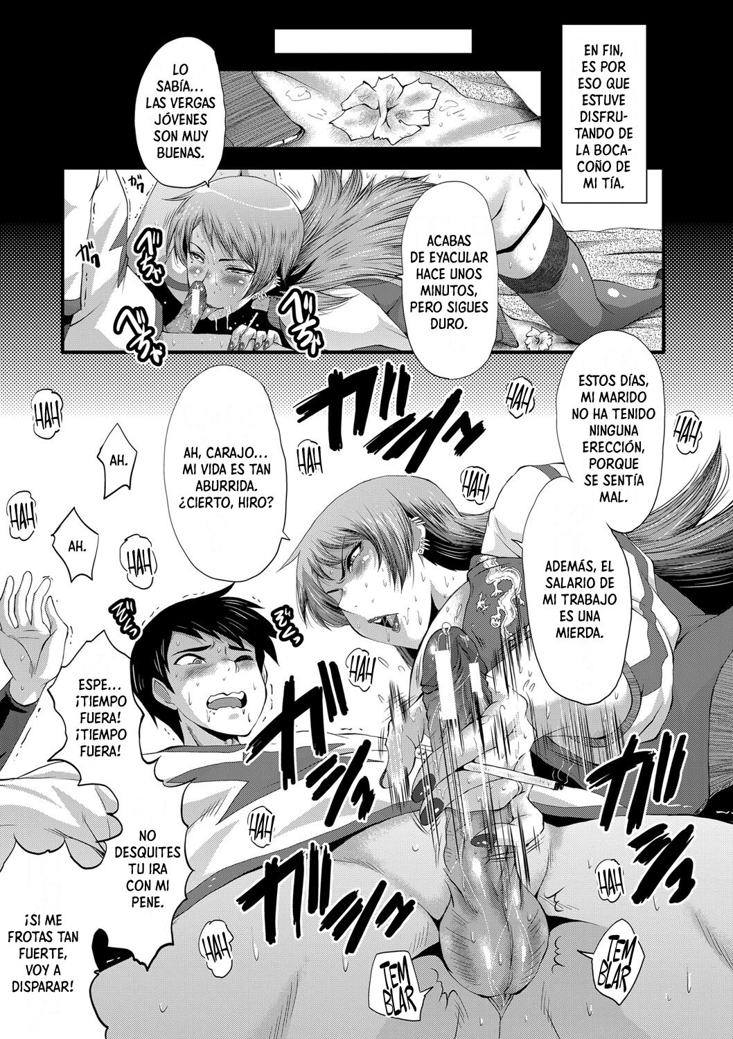 Dakigokochi ga Ii Yankee na Oba | Mi Apetecible Tía Delincuente page 9 full