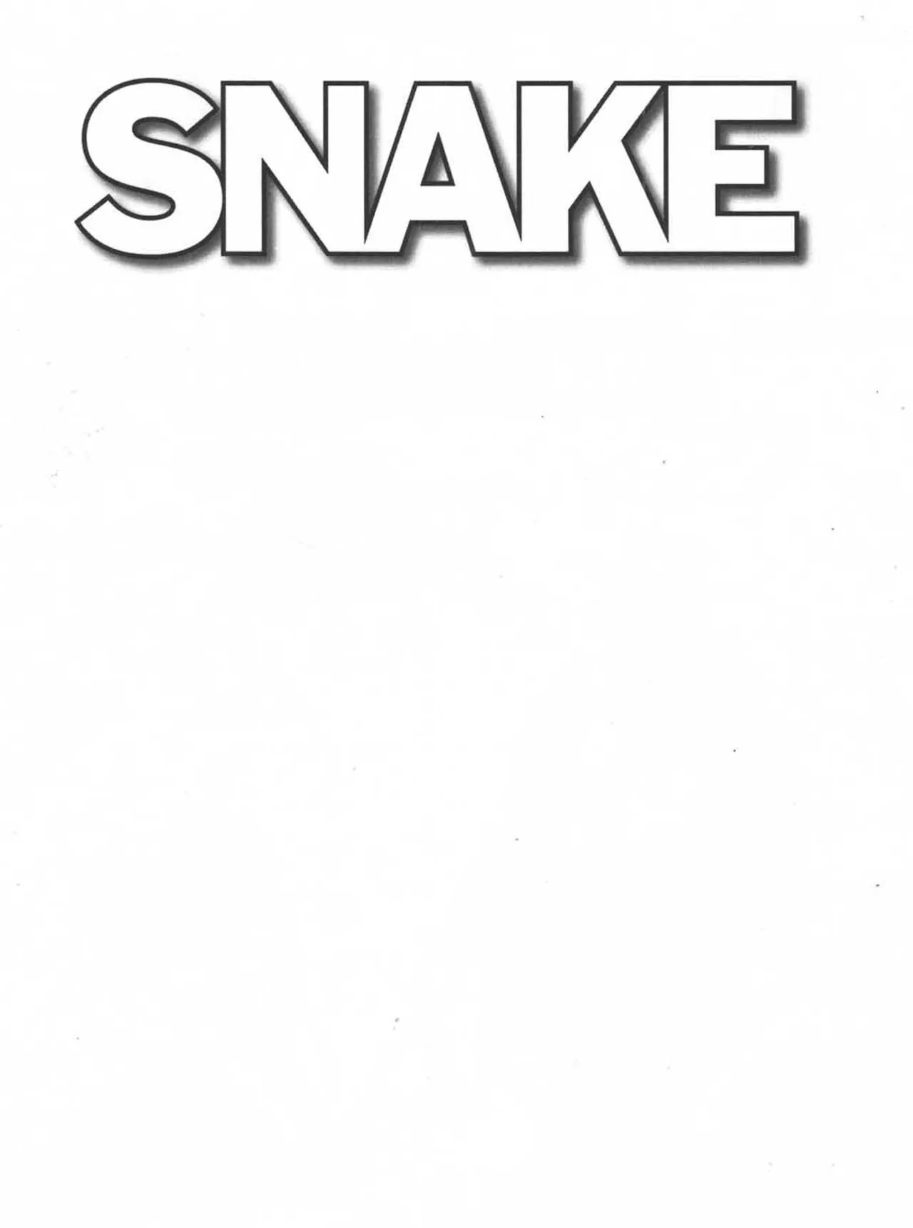 Snake page 2 full
