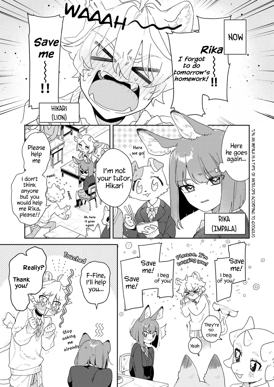 Kimi no Koe de Boku o Tokashite ~ Lion-kun no Binkan na Omimi~ | Melt me with your voice - Lion-kun's sensitive ears ♡ page 4 full
