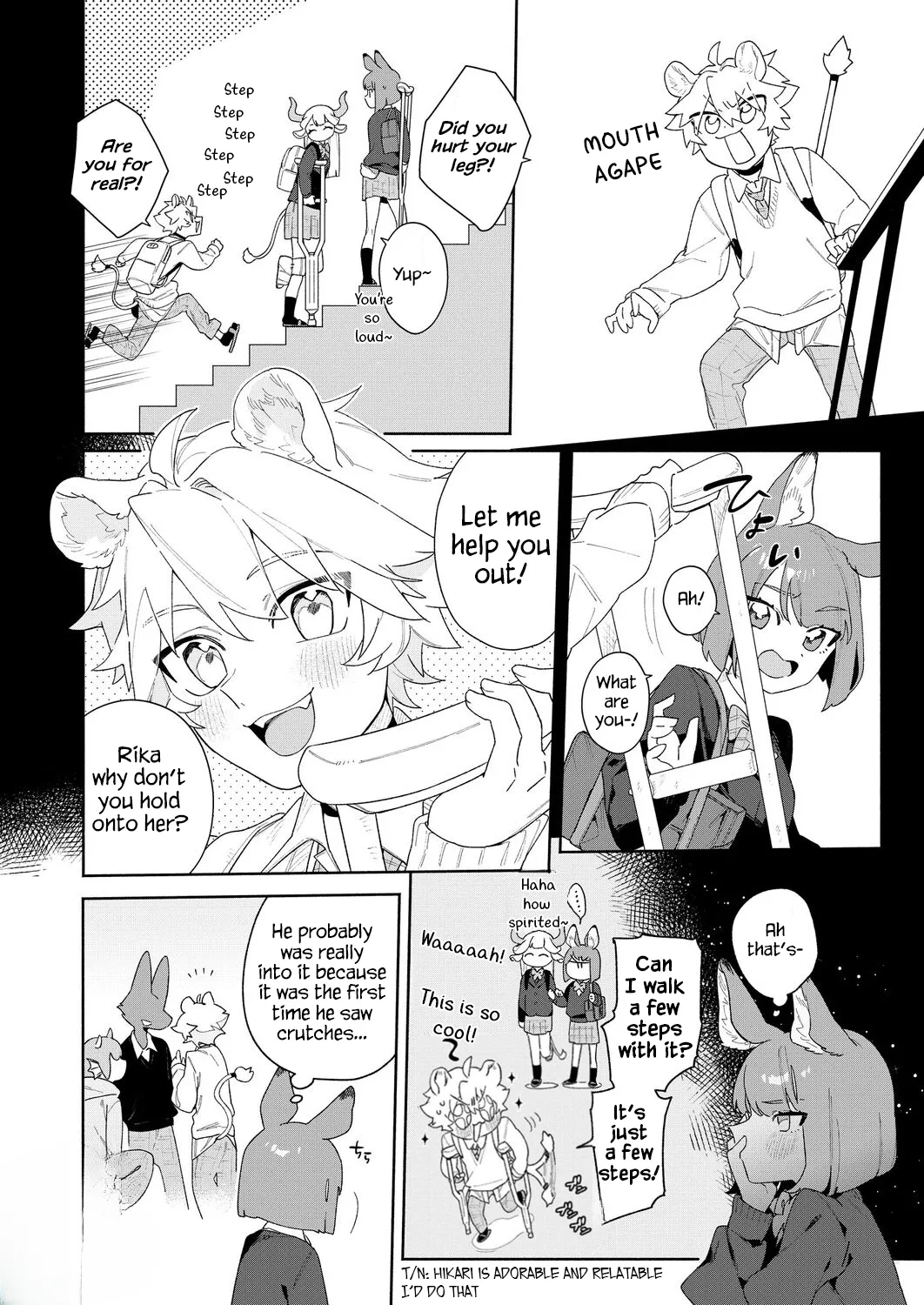 Kimi no Koe de Boku o Tokashite ~ Lion-kun no Binkan na Omimi~ | Melt me with your voice - Lion-kun's sensitive ears ♡ page 7 full