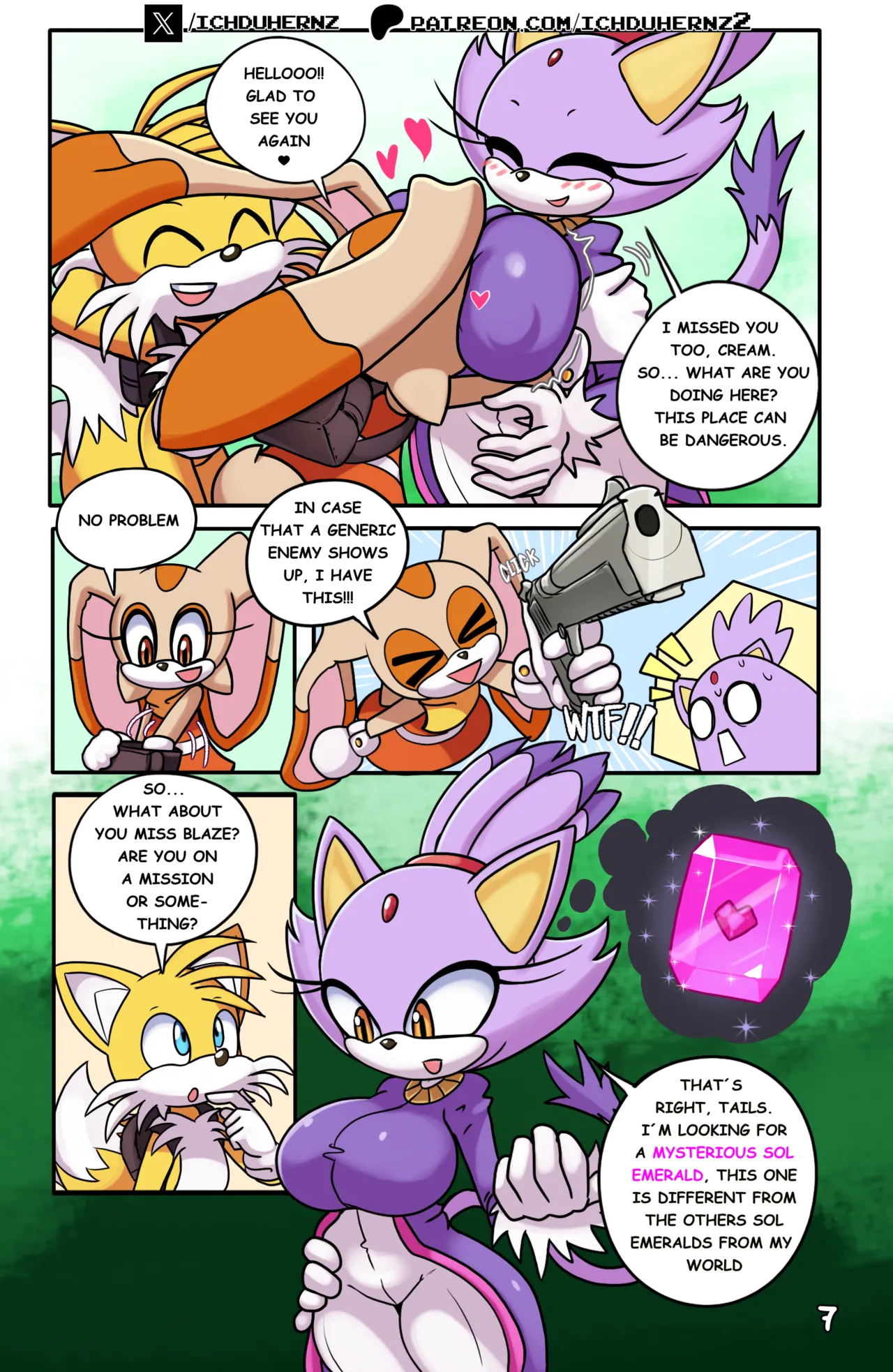 Tails Rush'd: Blazy Mix page 10 full
