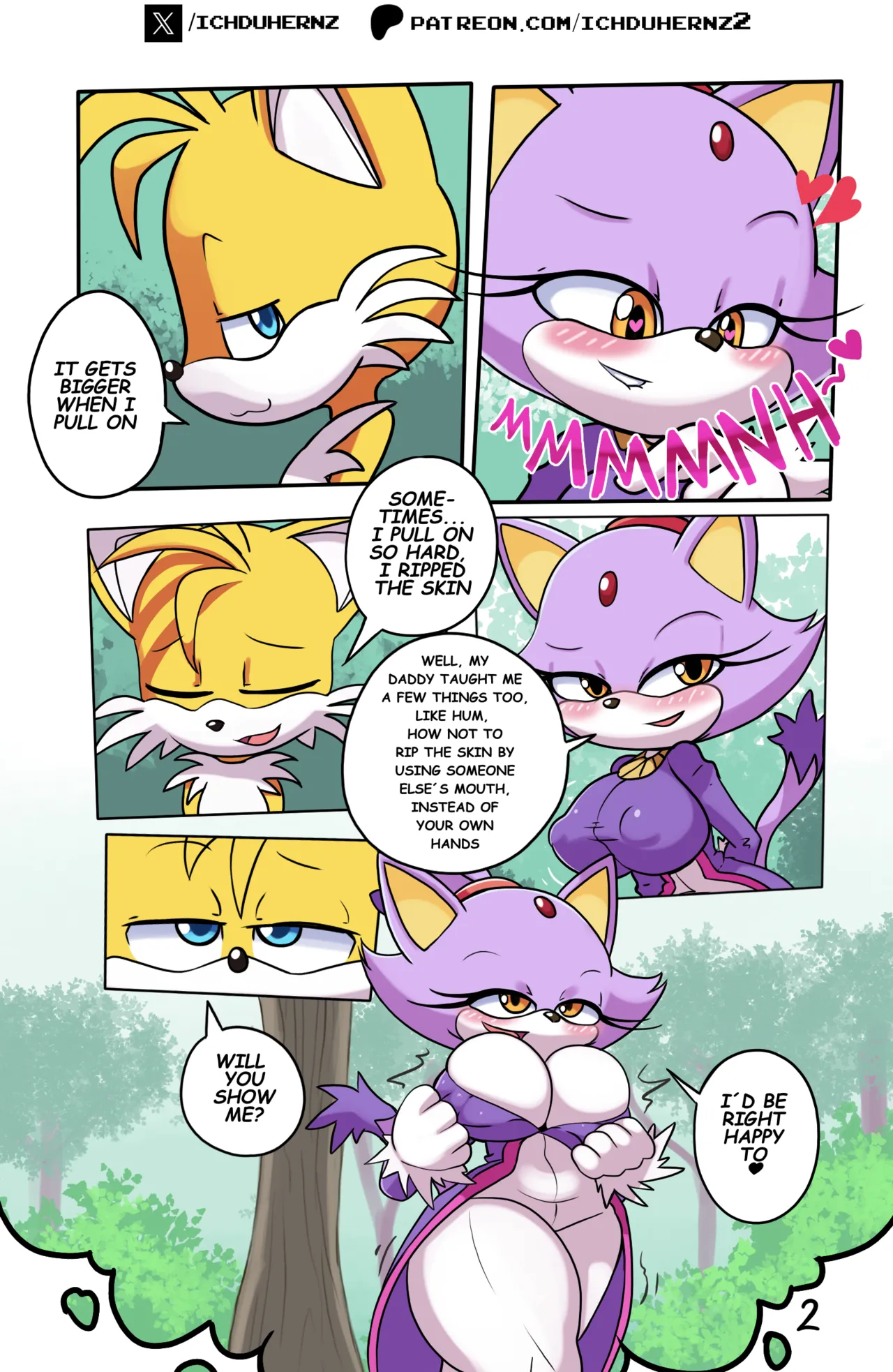 Tails Rush'd: Blazy Mix page 5 full