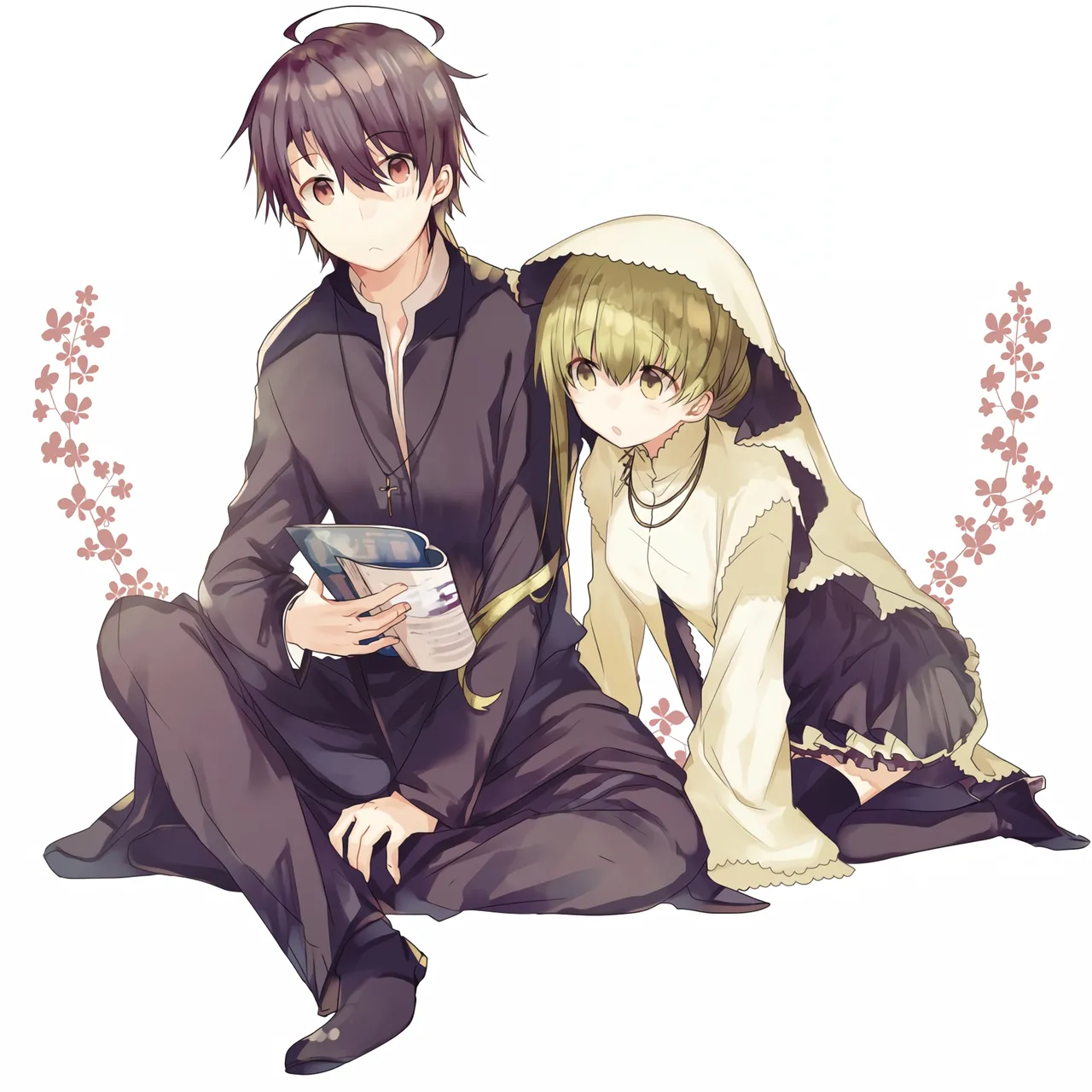 Shiro Seijo to Kuro Bokushi pixiv page 5 full