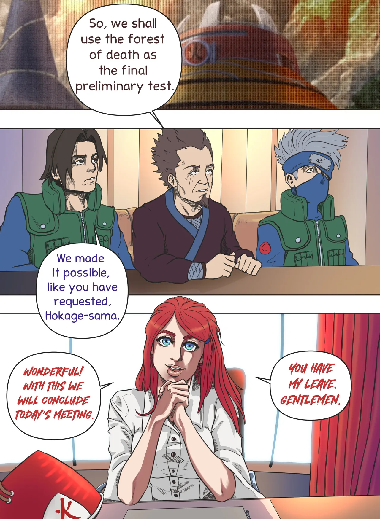 Kushina the Fifth Hokage page 1 full