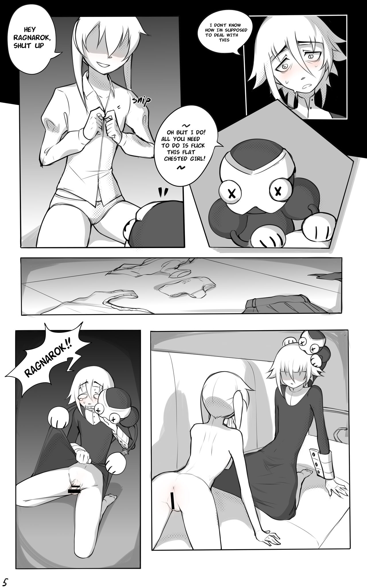 Maka x Crona page 6 full