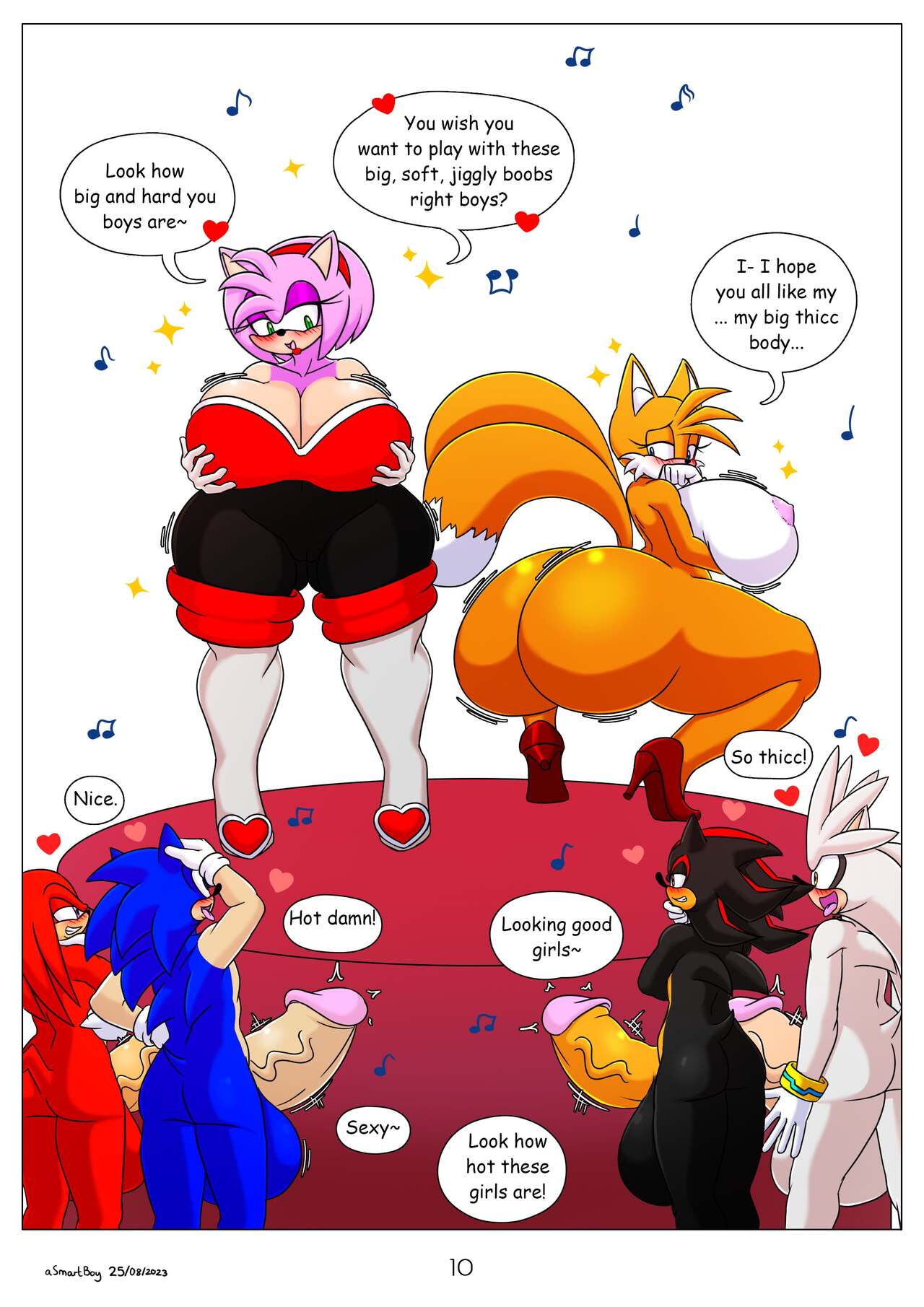 Sonic 69: Mega Mobian Montage Comic page 10 full