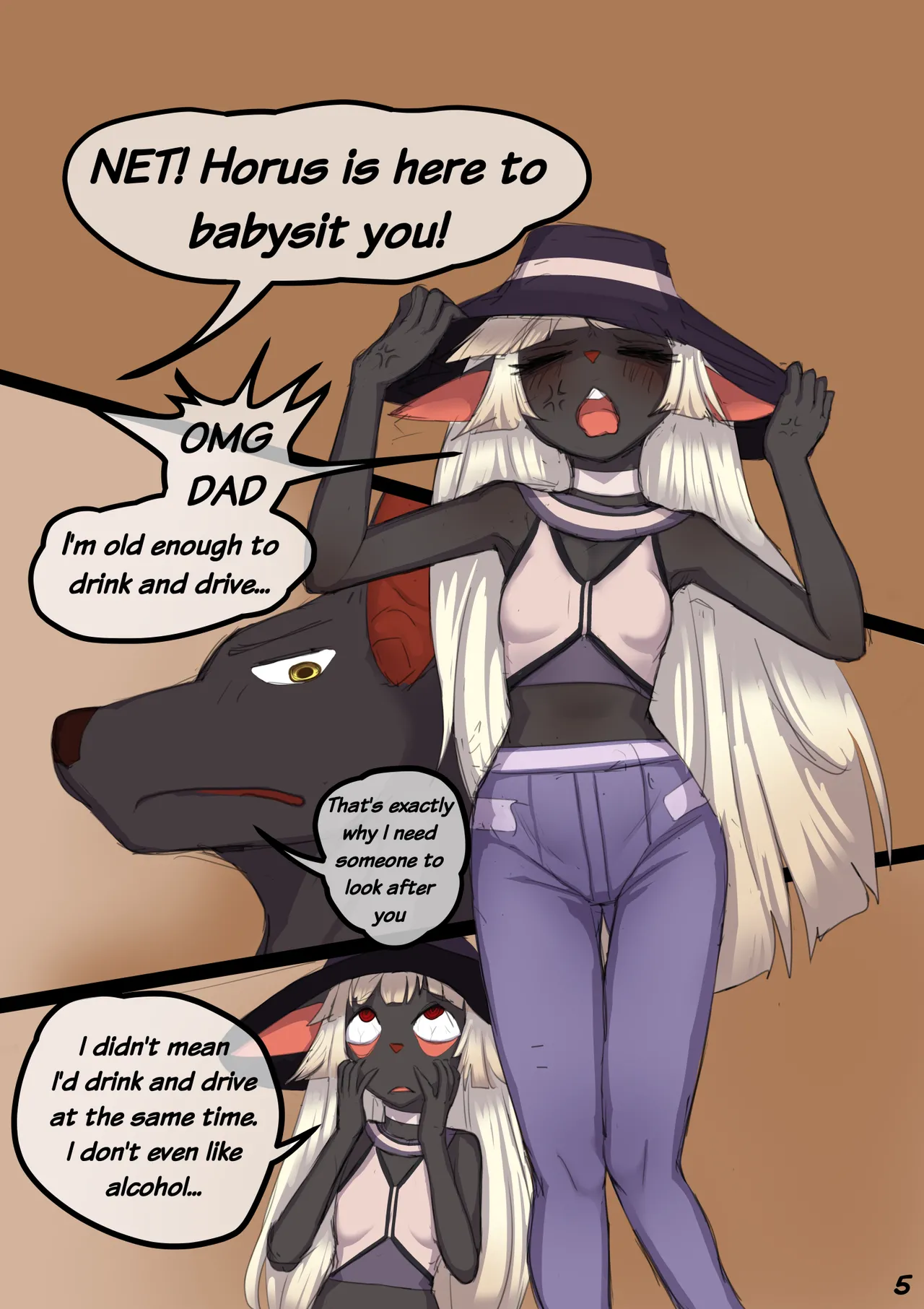 Anubis Dad Chapter 1 And Extras page 6 full