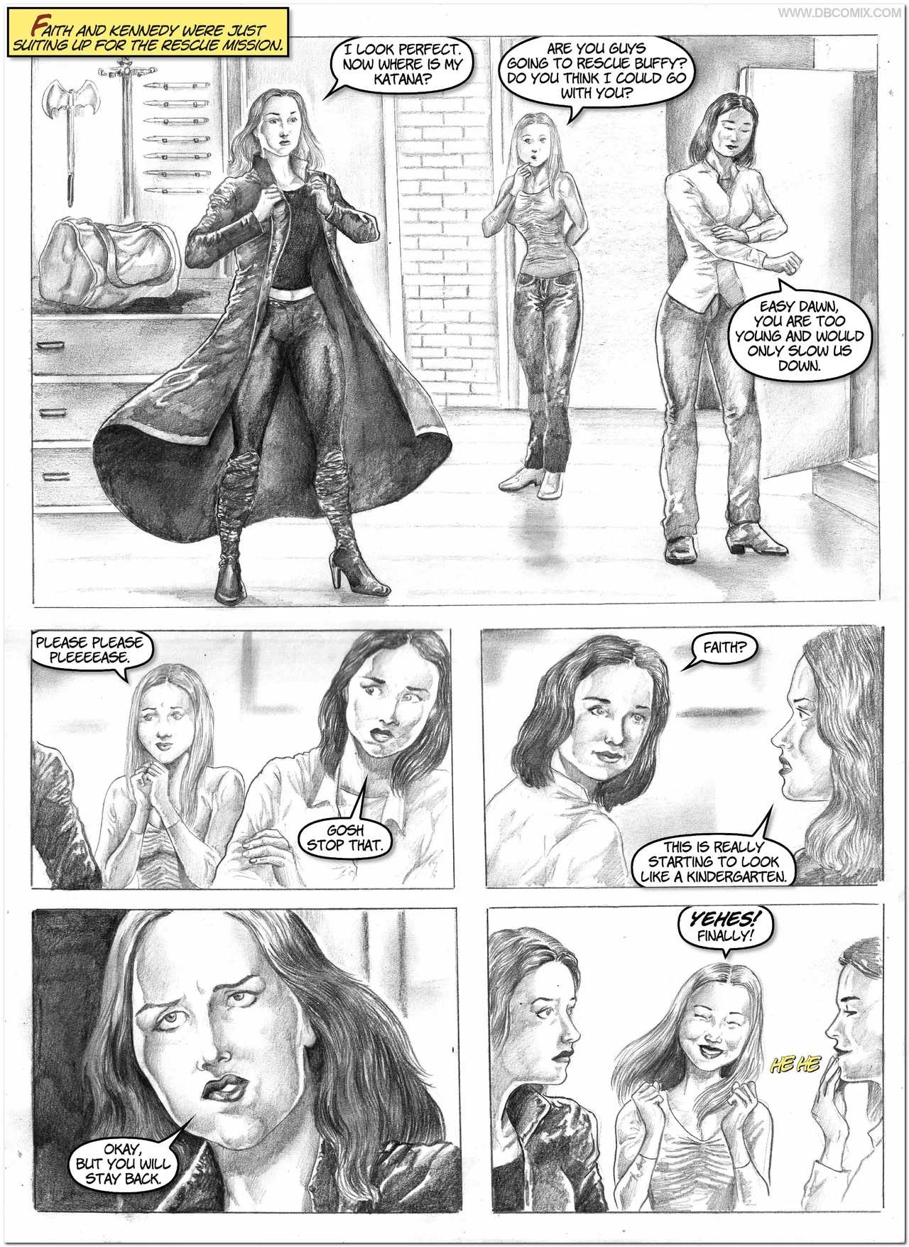 DBComix - Buffy and Cursed Wardrobe 2 page 2 full