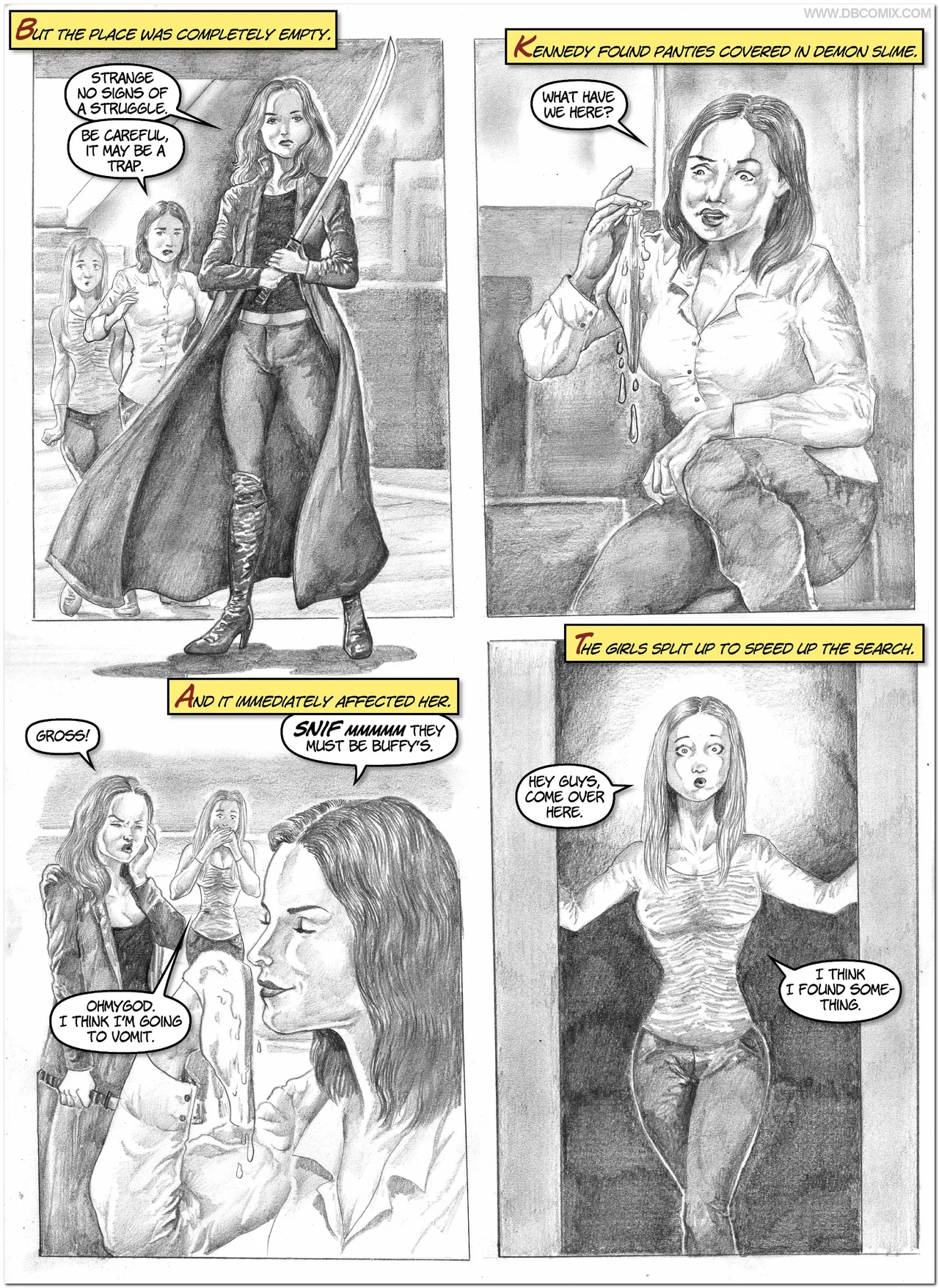DBComix - Buffy and Cursed Wardrobe 2 page 4 full