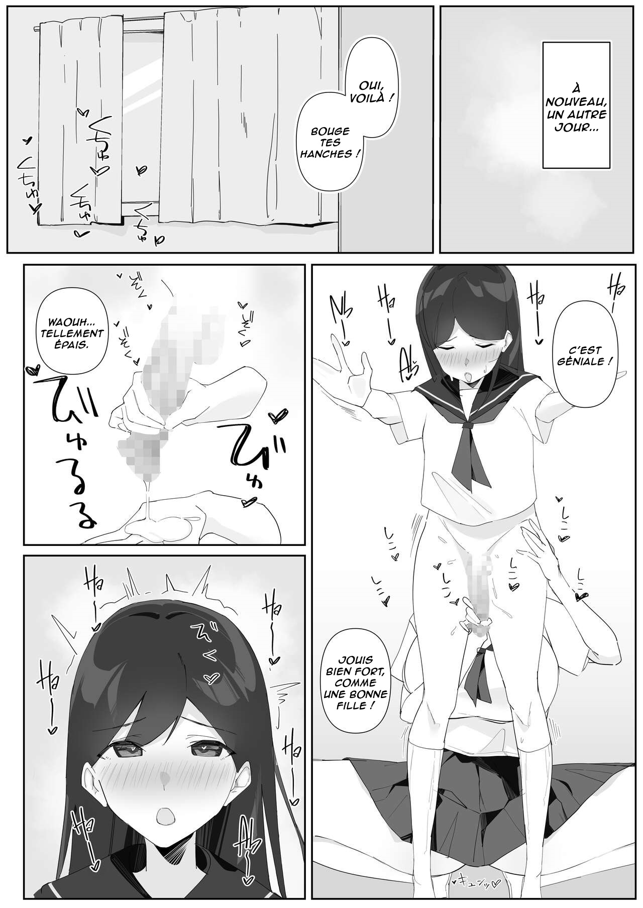 Futanari Musume no Iru Joshiryo 2 | Il y a une Futanari dans le dortoir des filles 2 page 10 full
