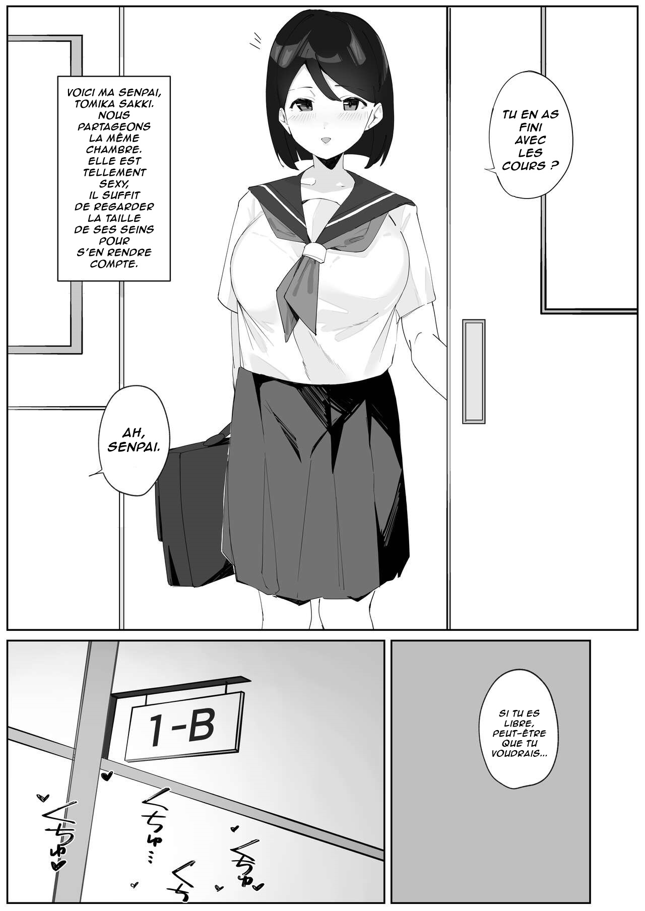 Futanari Musume no Iru Joshiryo 2 | Il y a une Futanari dans le dortoir des filles 2 page 4 full