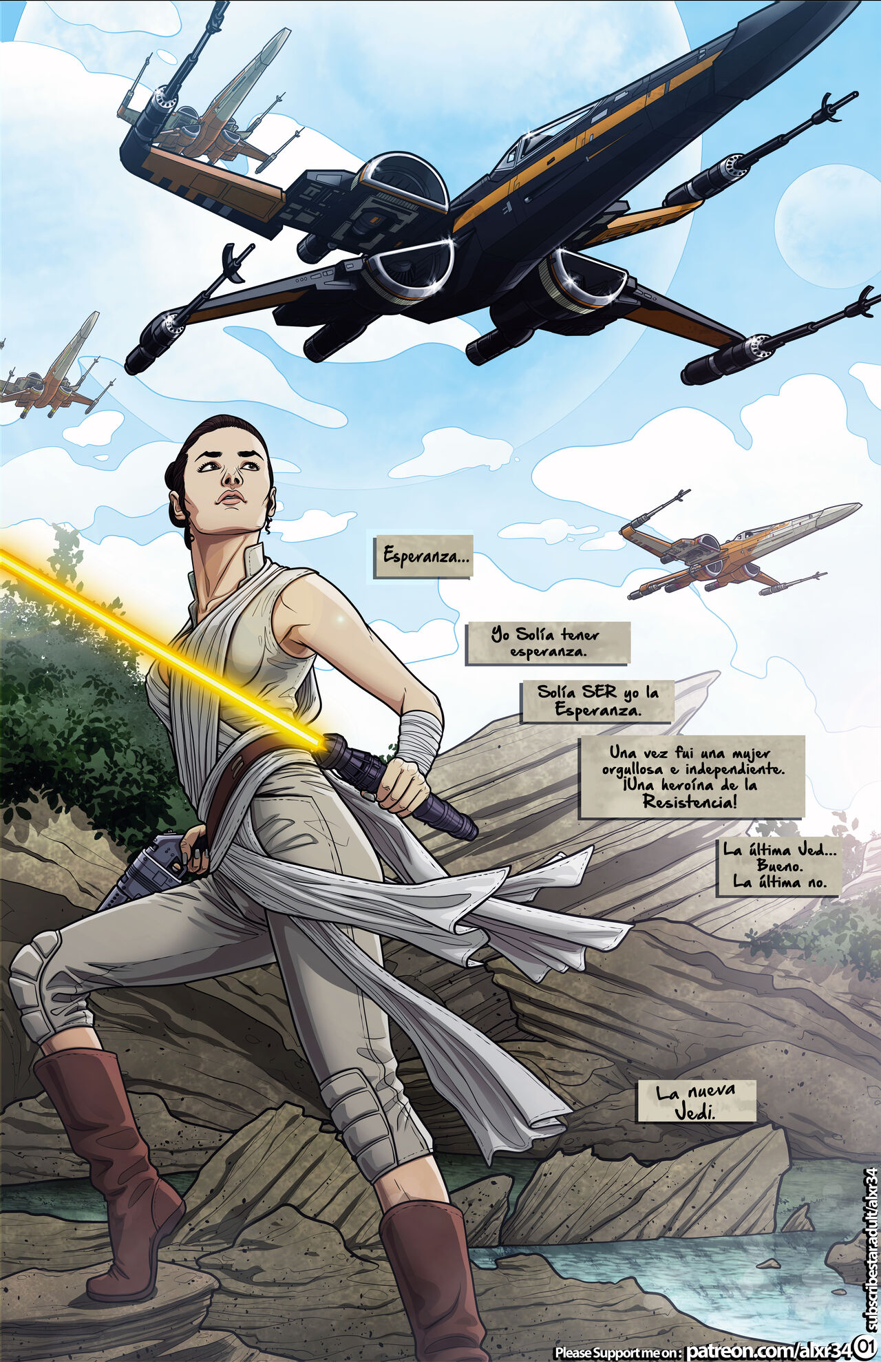 ”GUÍA COMPLETA DE SEXO CON WOOKIEE´S  VI" “Esperanza” 4k   Versión final + Versión sin texto page 4 full