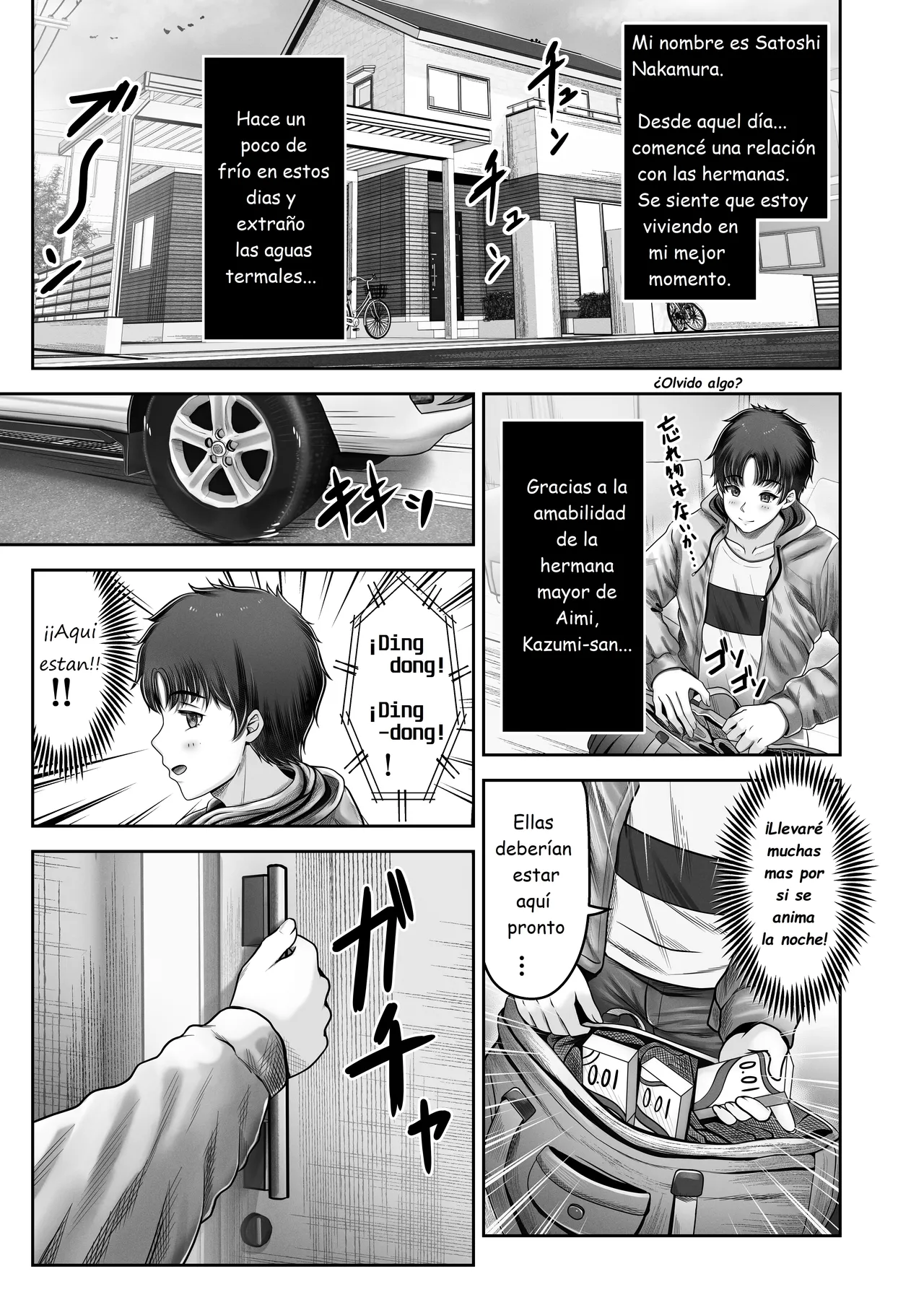 Sono Toshi no Hanareta Kurokami Shimai to Omeko suru Hanashi 2 ~Onsen Ryokou Hen~ | Una Historia de Dos Hermanas Viviendo Solas 2 ~Arco del Viaje a las Aguas Termales~ page 3 full