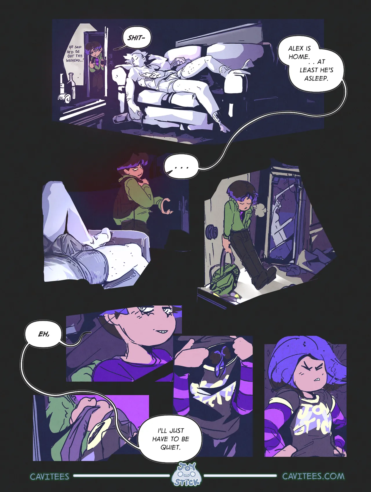 Joy-Stick 5: Strip-Shot page 8 full