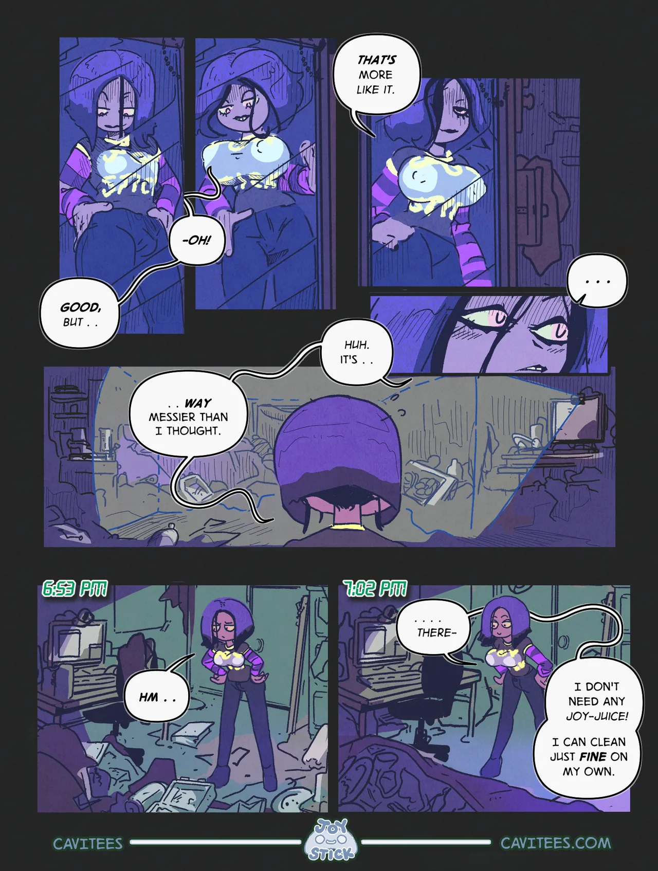 Joy-Stick 5: Strip-Shot page 9 full