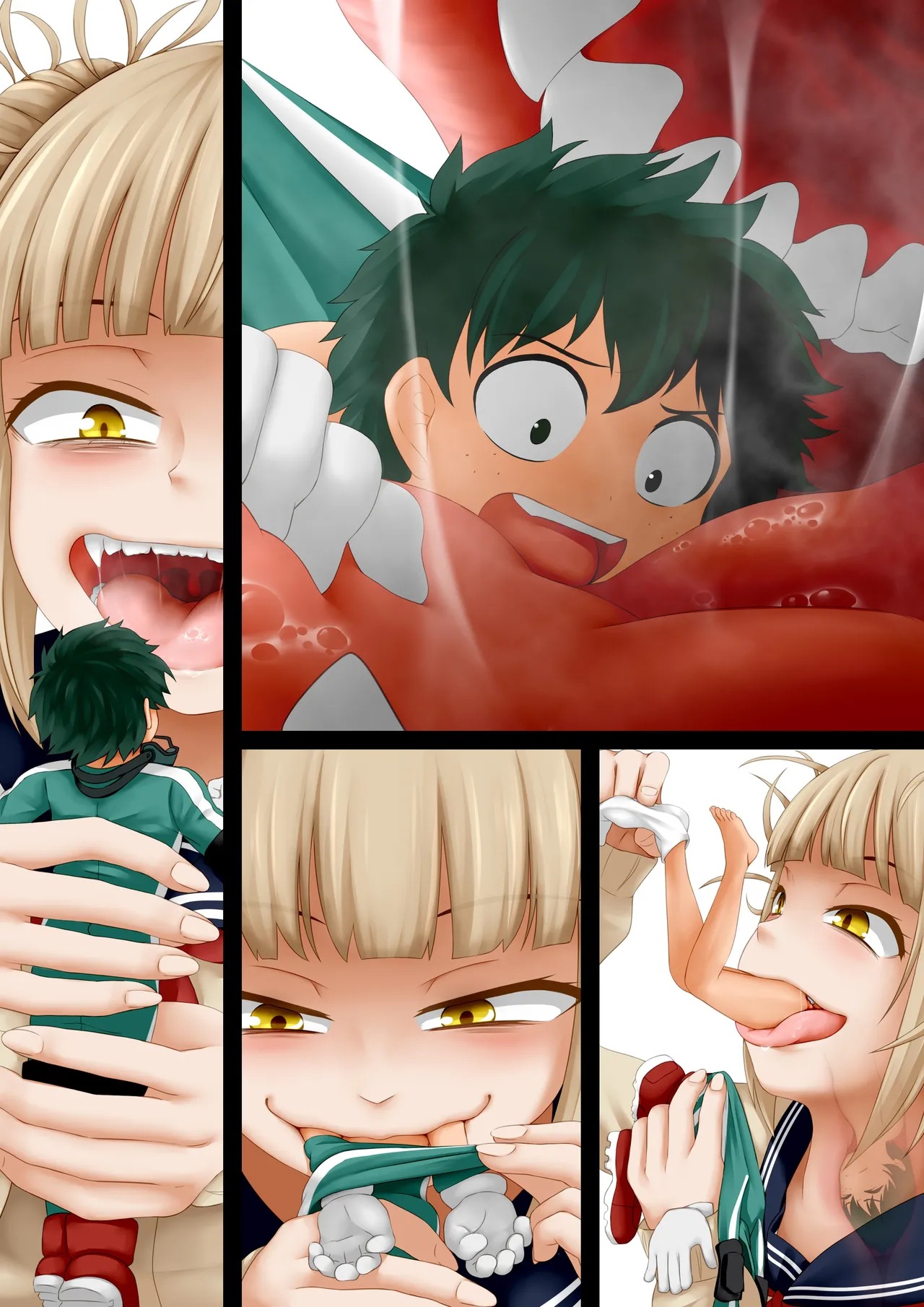 Toga eats Deku page 1 full