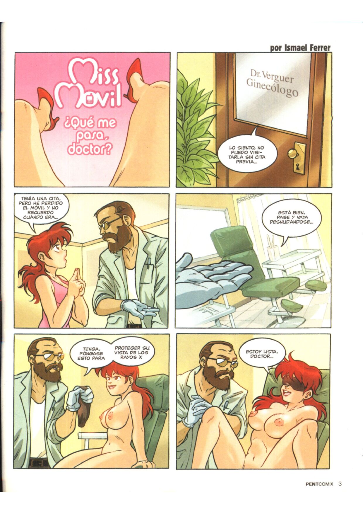 Penthouse Comix #85 page 3 full