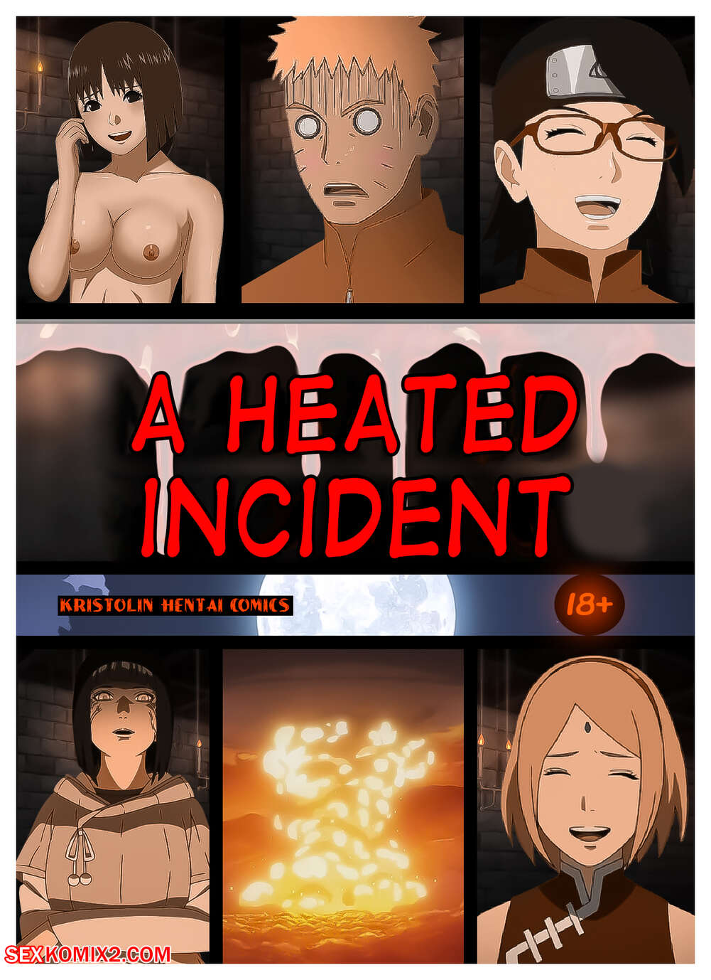 Naruto. A heated incident. KristoLin for sexkomix2.com page 1 full