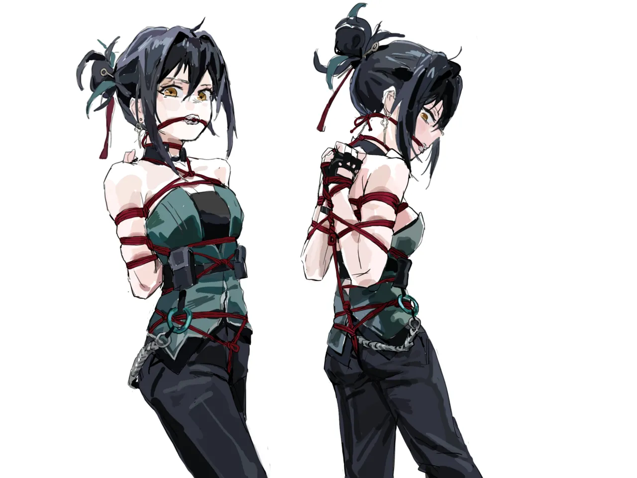 新月同行紧缚爽图特辑 page 10 full