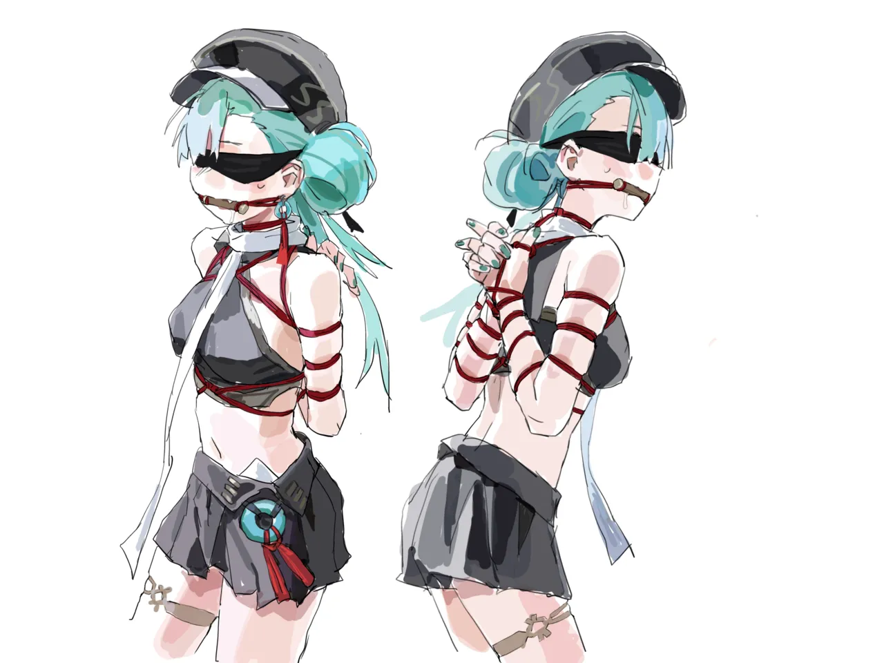 新月同行紧缚爽图特辑 page 4 full