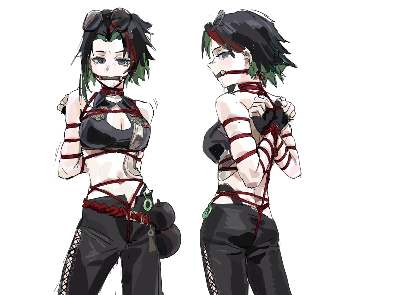 新月同行紧缚爽图特辑 page 6 full