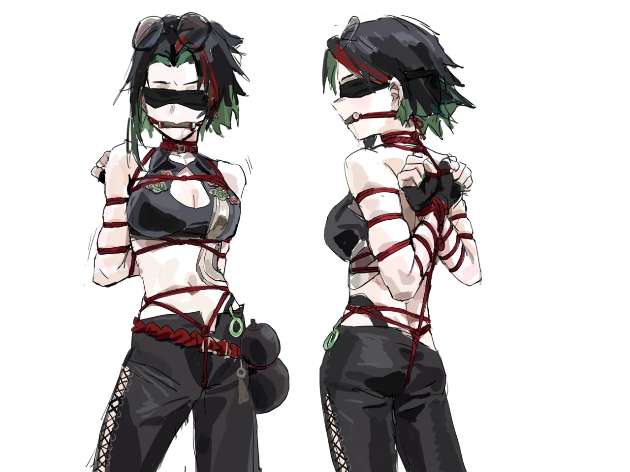 新月同行紧缚爽图特辑 page 8 full