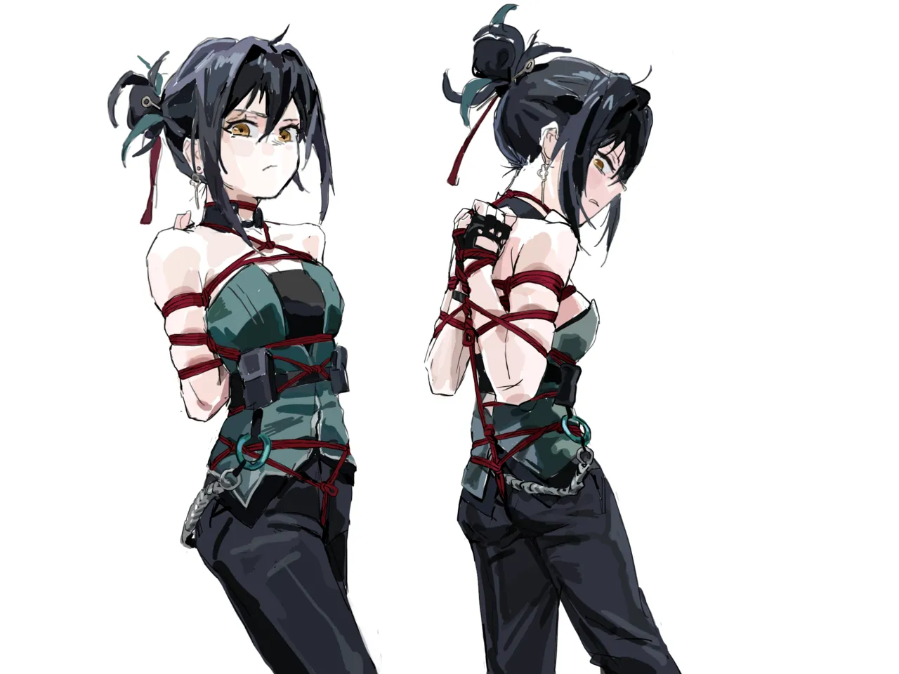 新月同行紧缚爽图特辑 page 9 full