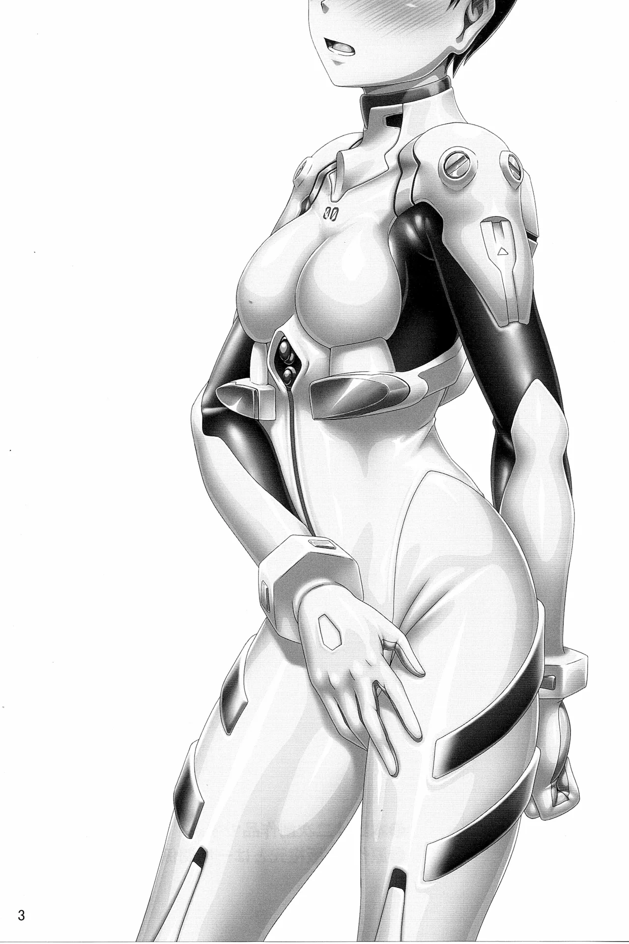 Plugsuit Josou ja Nai to...! WHITE | Is that plugsuit cross-dressing...!? WHITE page 2 full