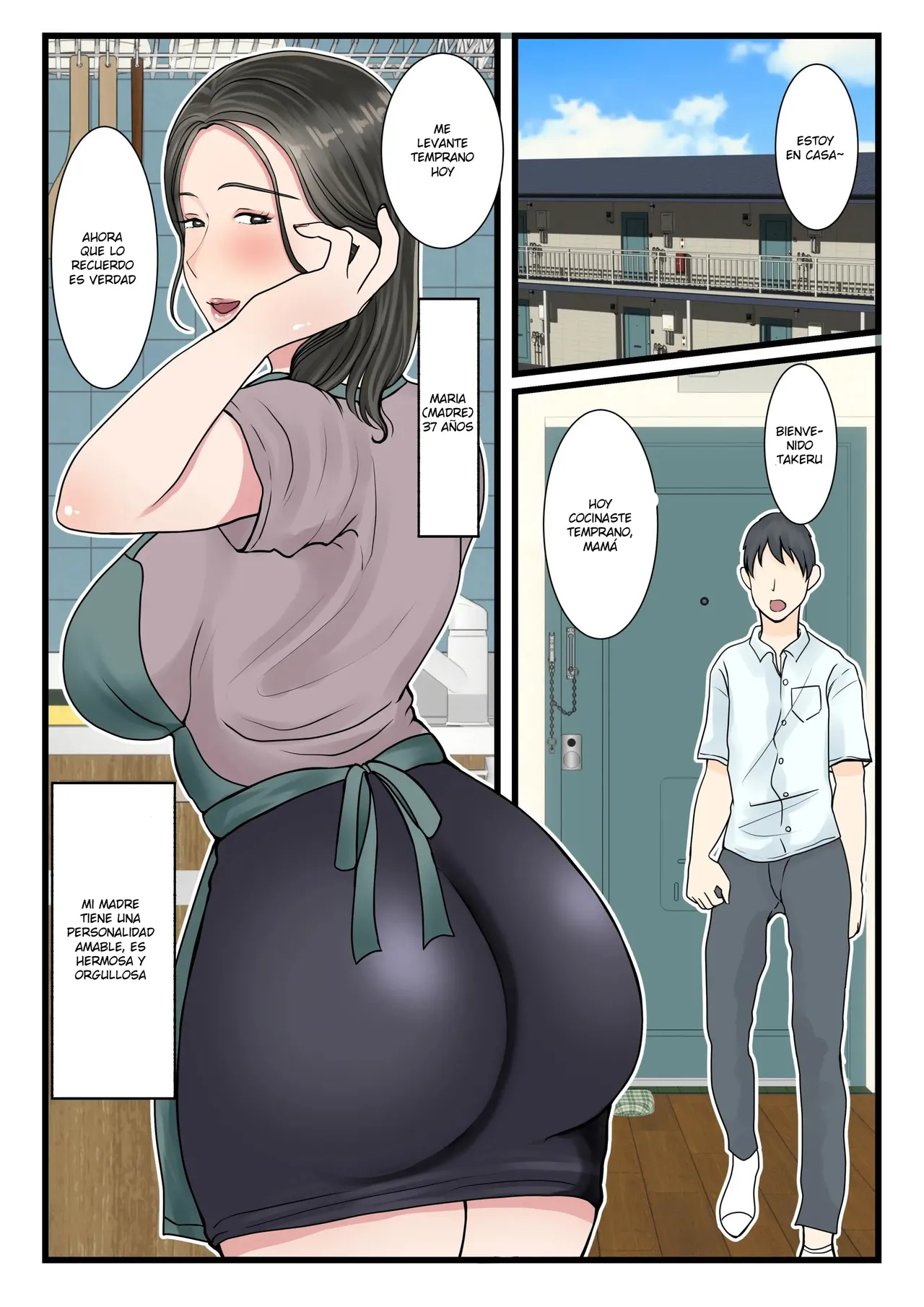 Shojo no Haha wa Musuko ni Dakarete Ko o Haramu | Una Madre Virgen Consibe Un Hijo Con Su Hijo page 3 full
