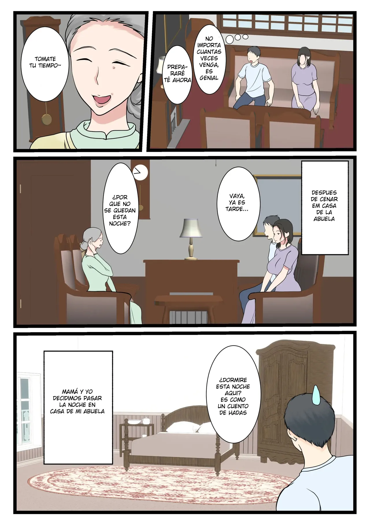 Shojo no Haha wa Musuko ni Dakarete Ko o Haramu | Una Madre Virgen Consibe Un Hijo Con Su Hijo page 6 full