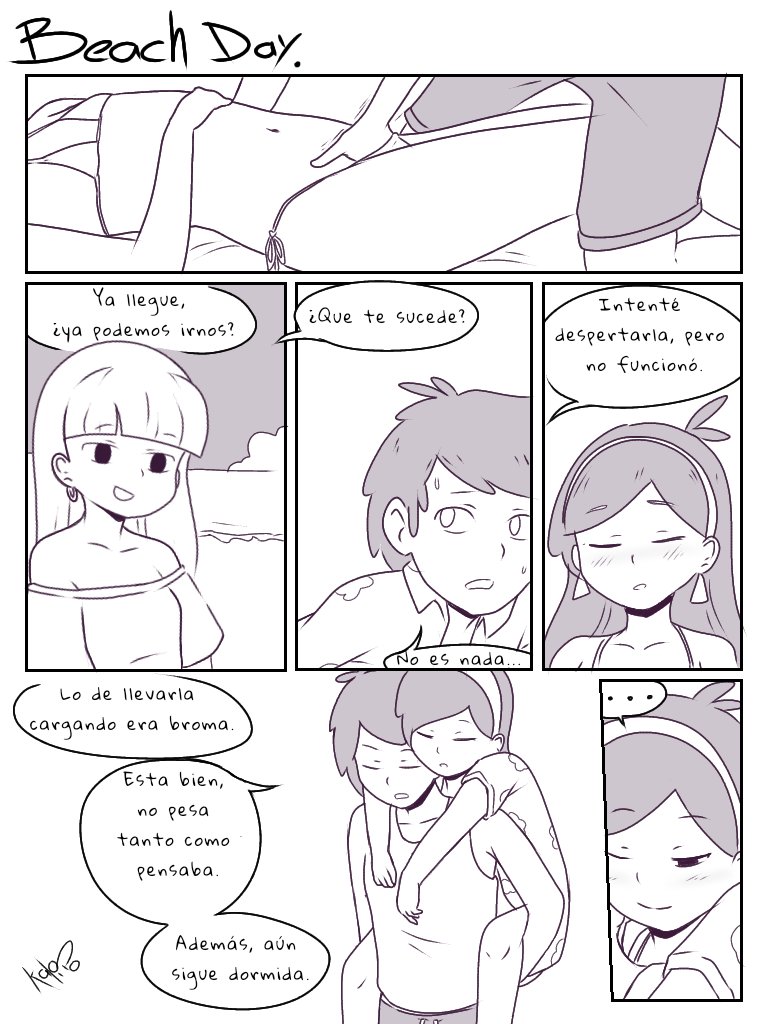 Kalipo's Gravity Fall comic page 8 full