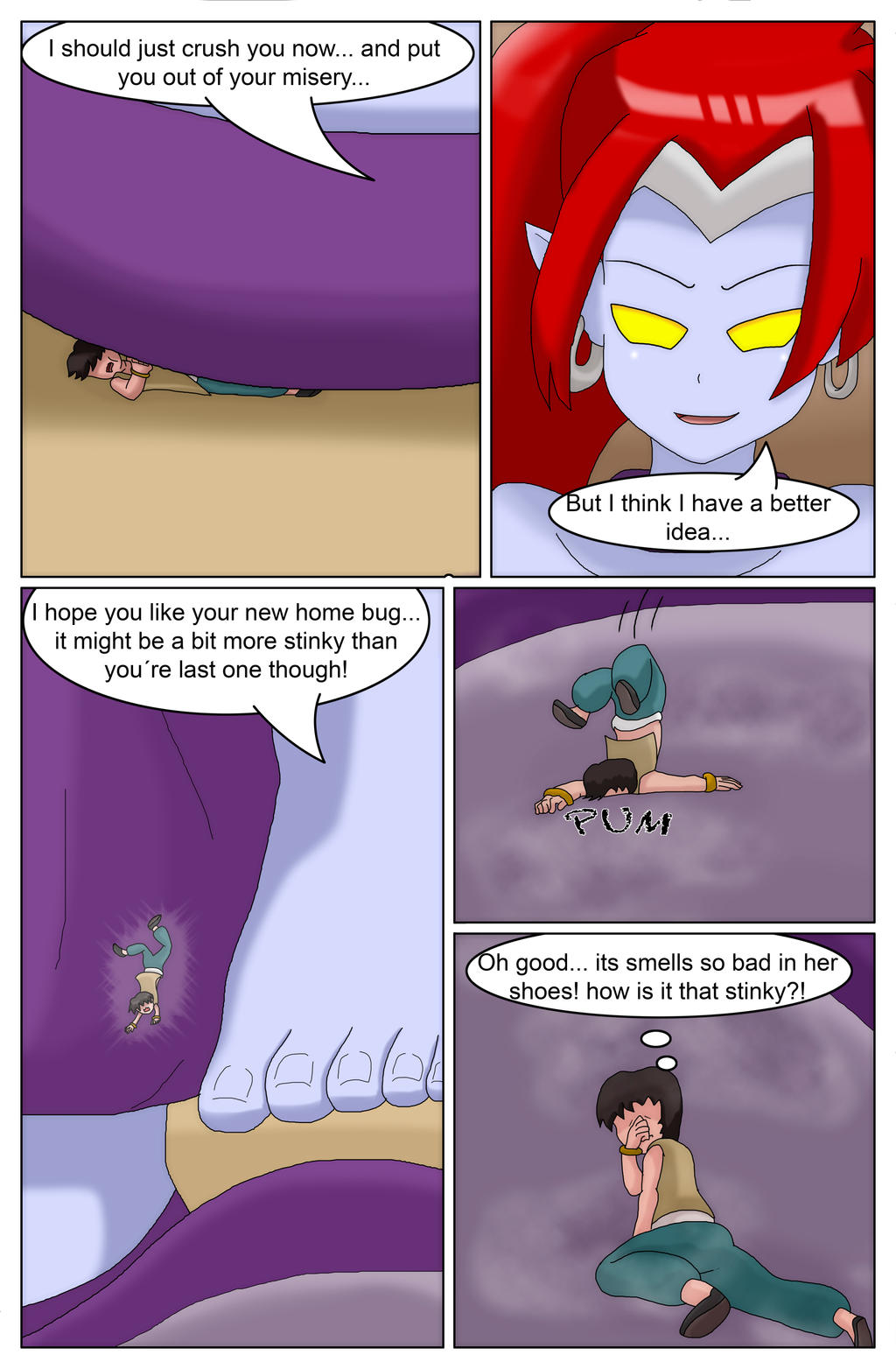 A Slave to a NegaGiantess page 2 full