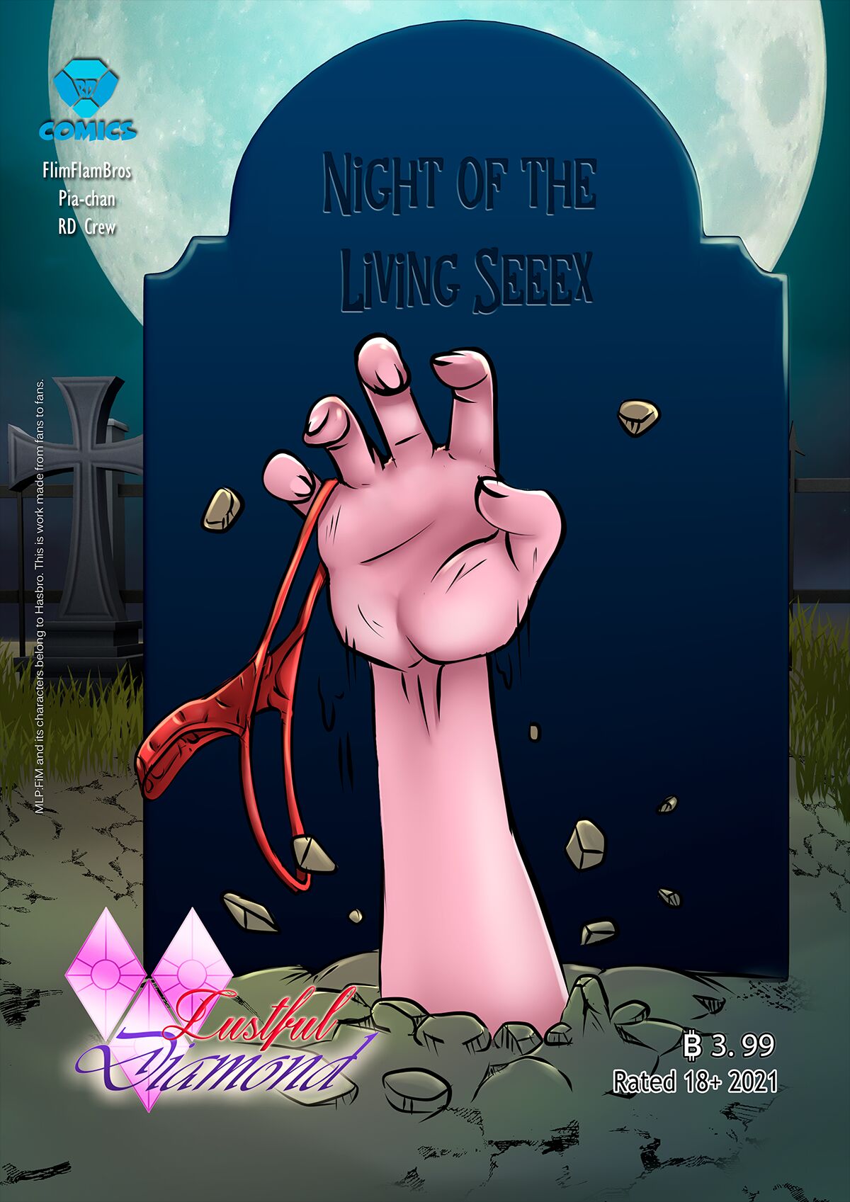 Lustful Diamond : Night of the Living Sex page 1 full