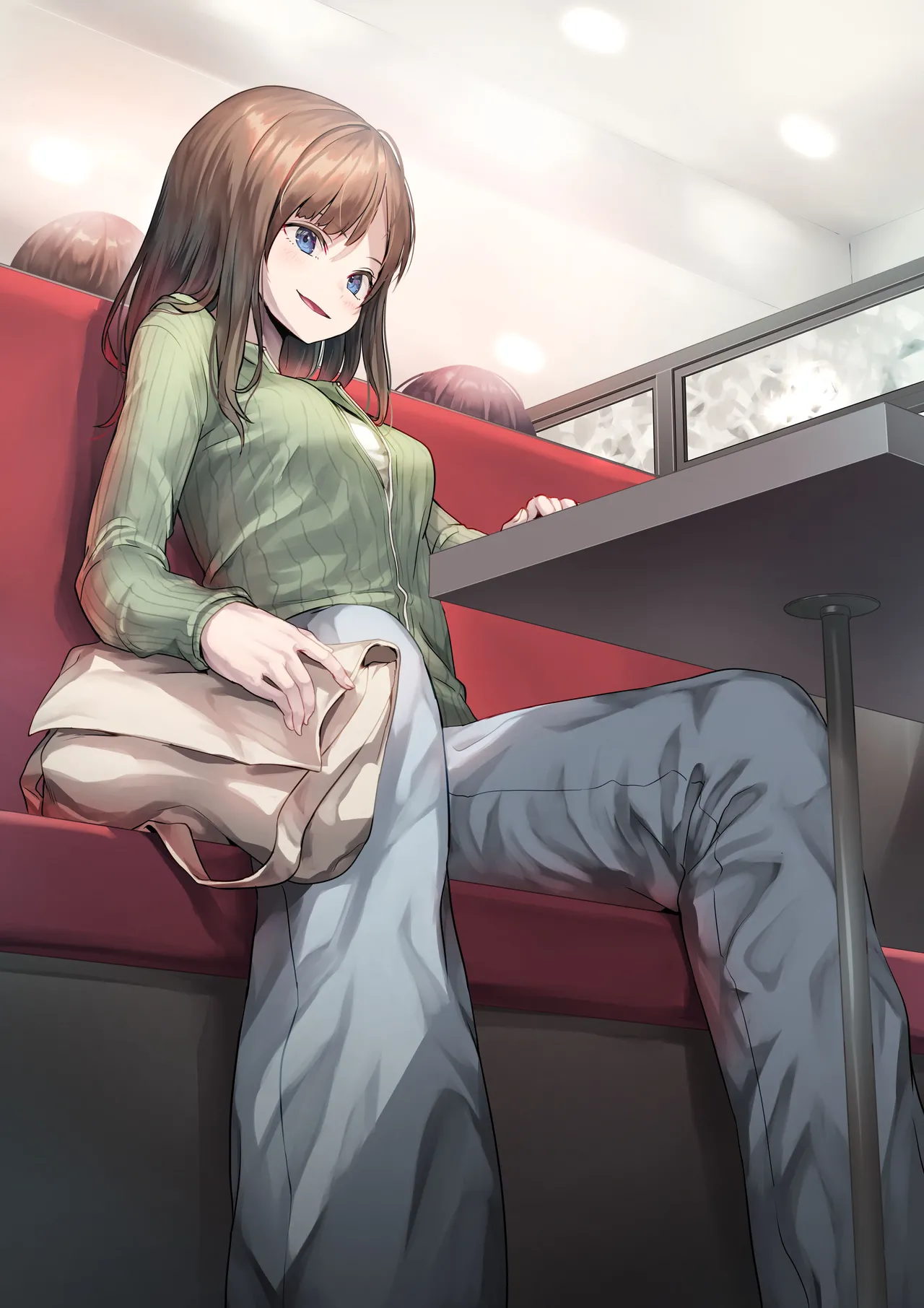 FamiRes de Ashikoki o Youkyuu suru Futanari-chan page 9 full