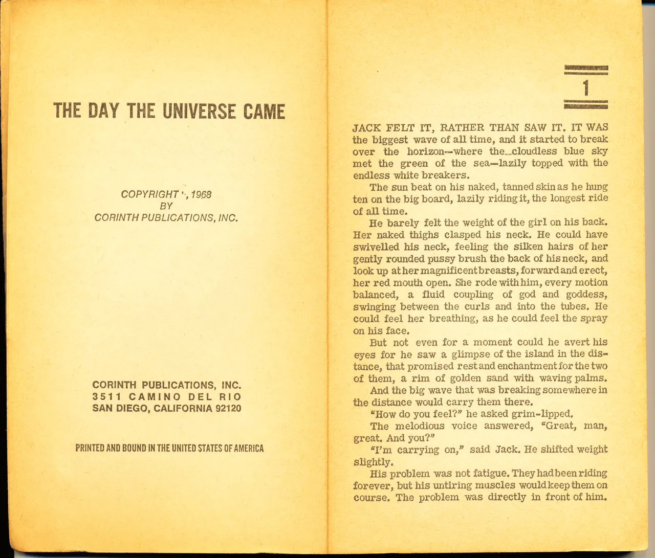 The Day the Universe Came page 4 full