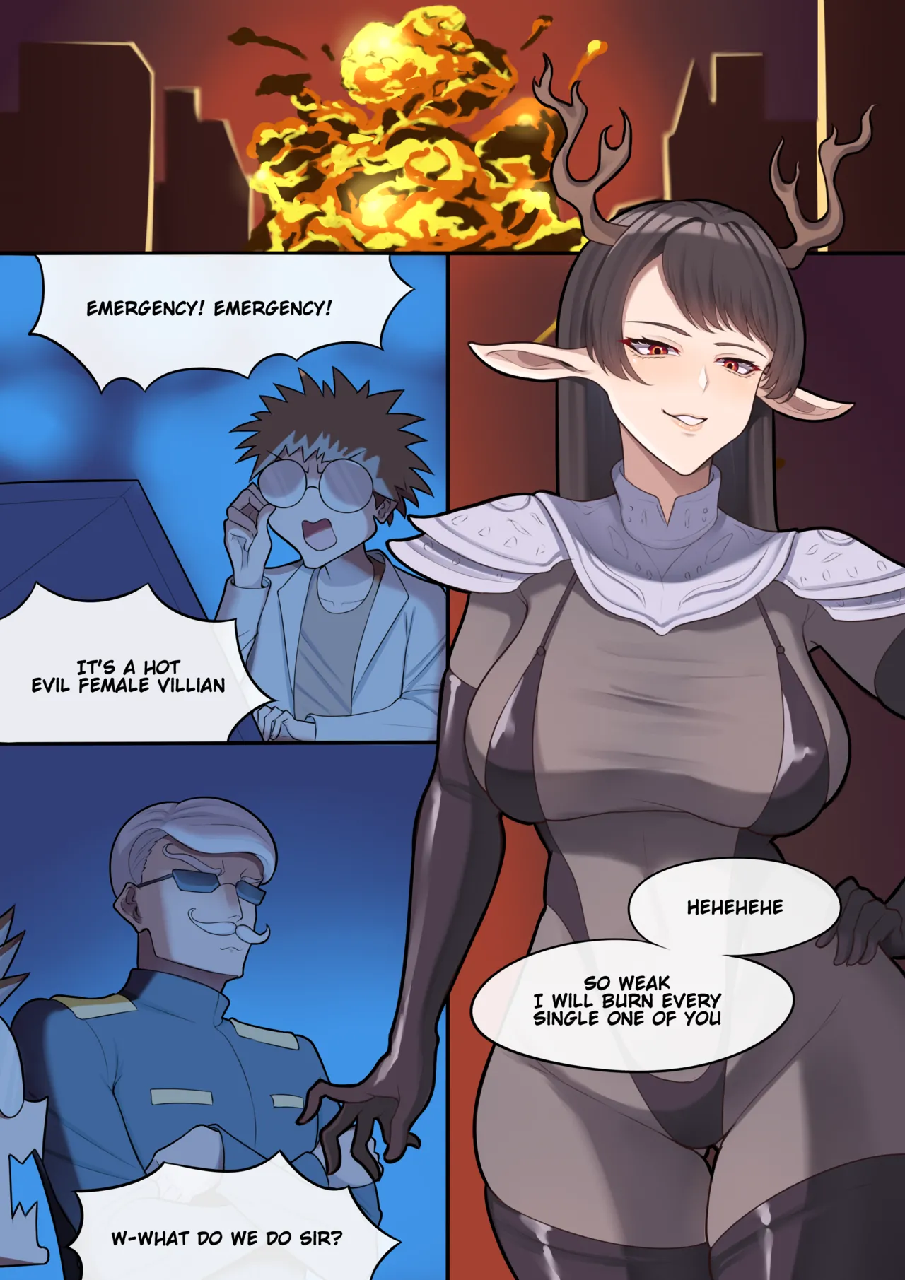 Evil Villainess page 1 full