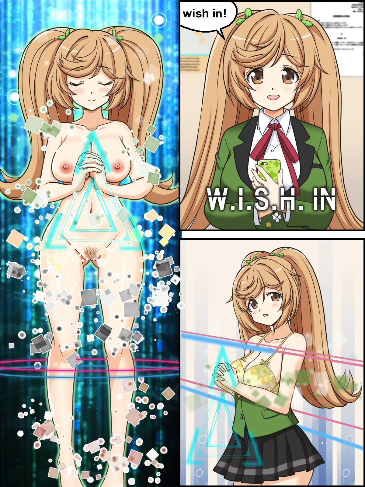 Onko Akino no Henshin Scene LIVE page 1 full