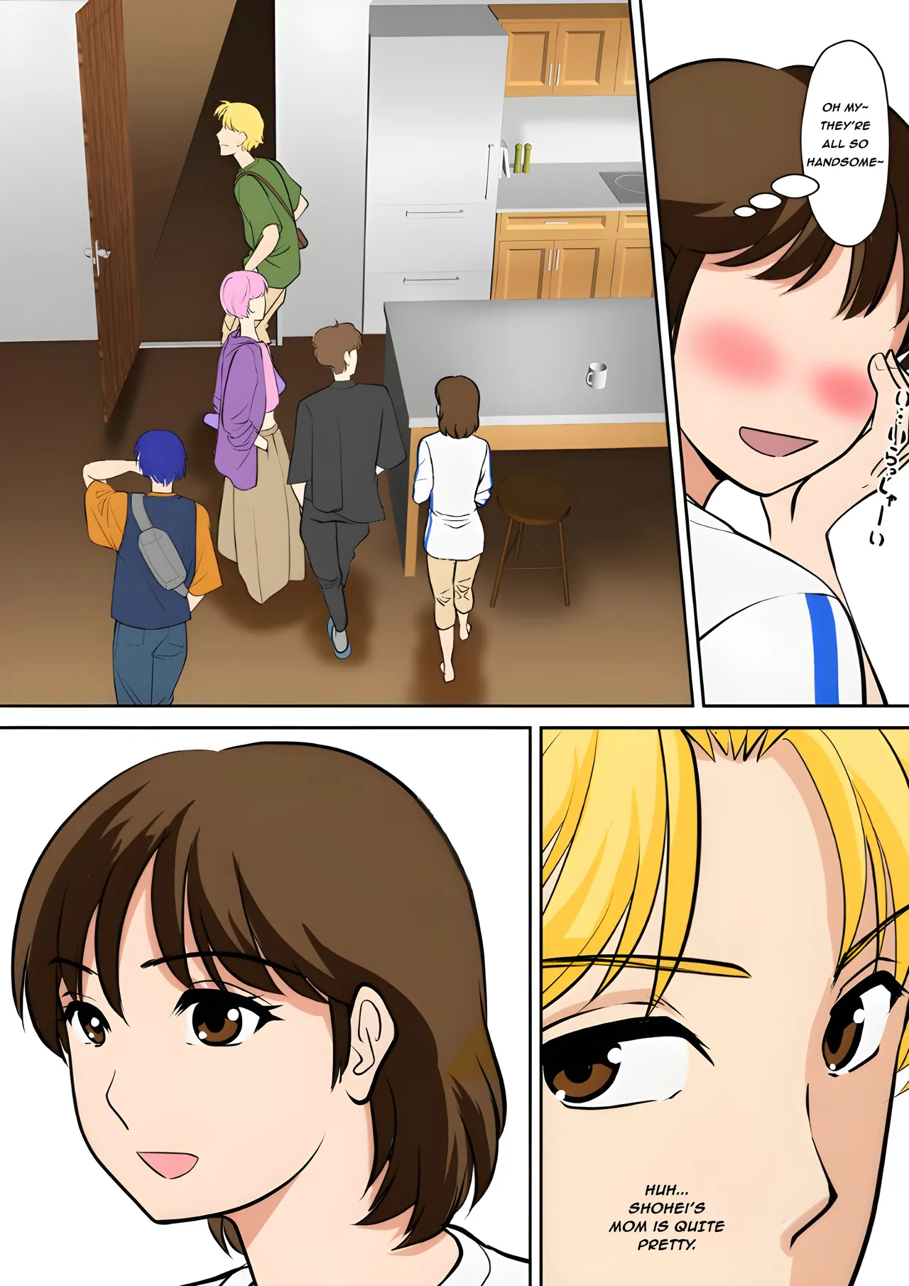 MY FRIENDS WITH MY MOTHER l Toiu wake de, Hobo Zenra no Kaa-san ni Onegai Shitemita 2 page 5 full
