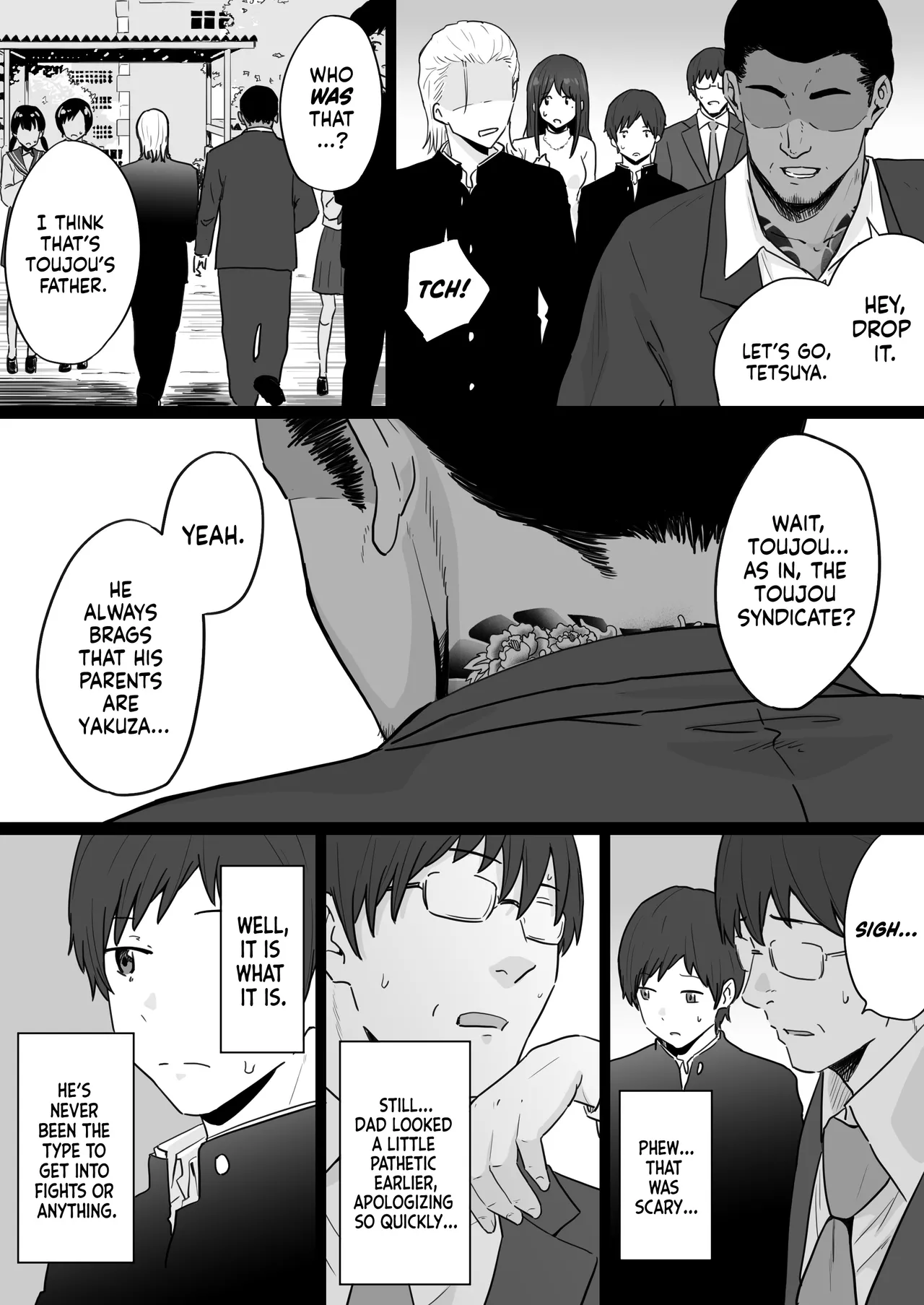Houkai Kazoku -Hahaoya ga Yakuza to no Sex ni Hamatta Hanashi- | Broken Family - A Story About a Mother Who Became Addicted to Sex With a Yakuza page 4 full