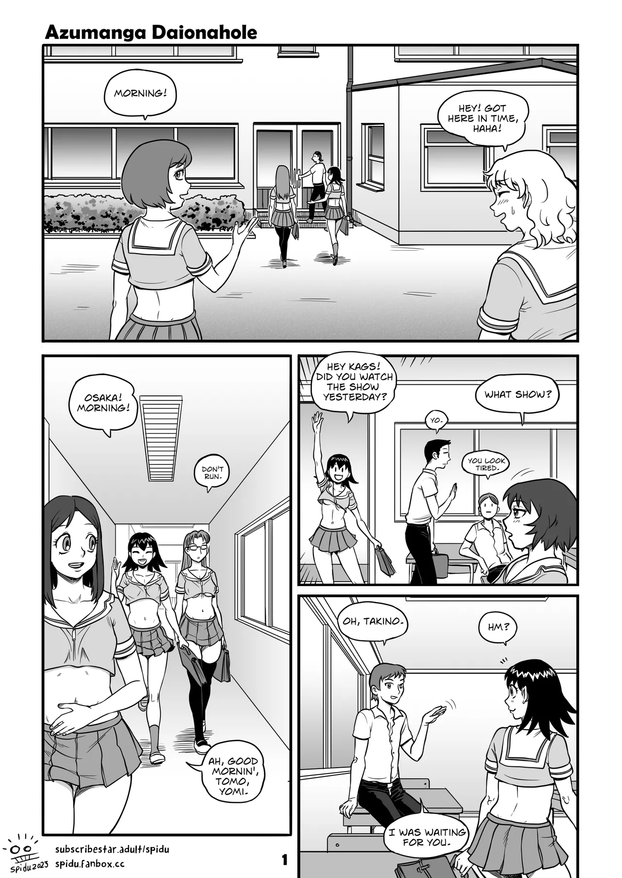 Azumanga Daionahole page 2 full